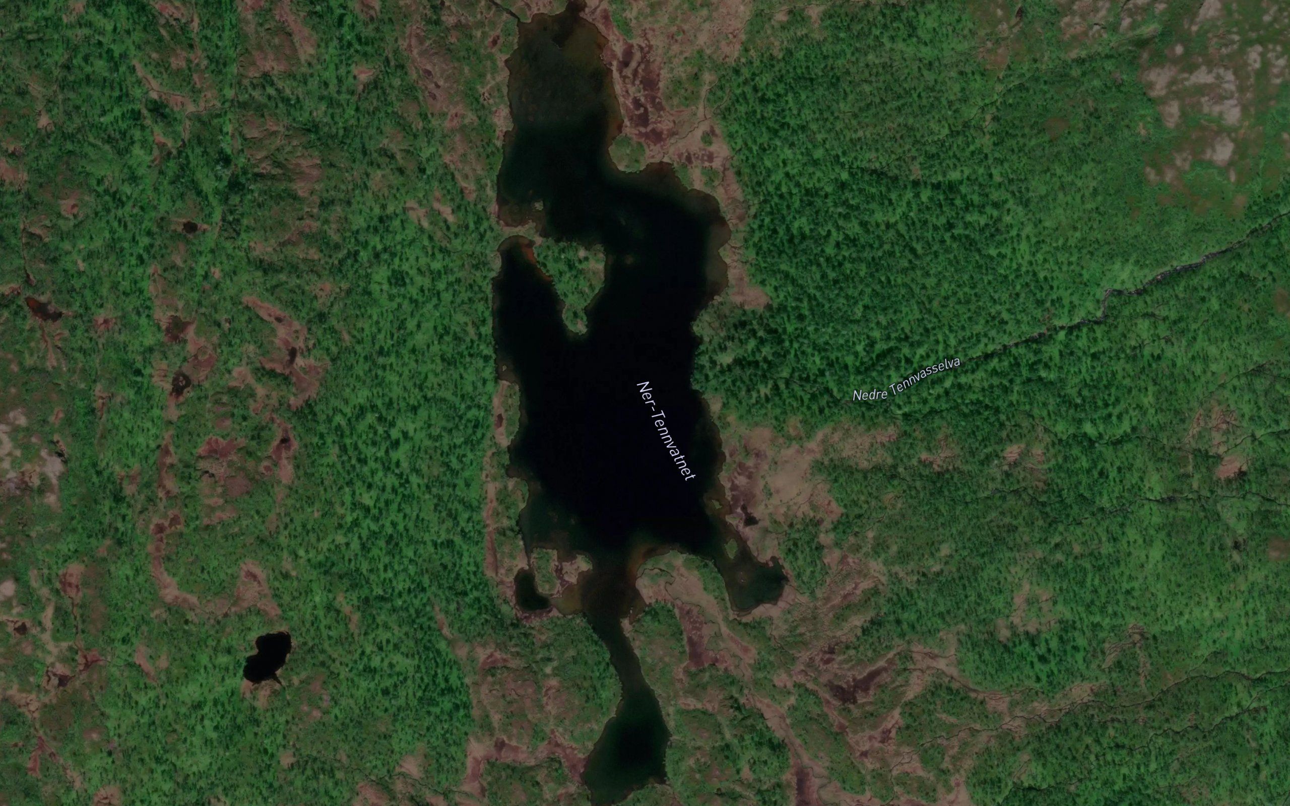 Tennvatnet,nordre