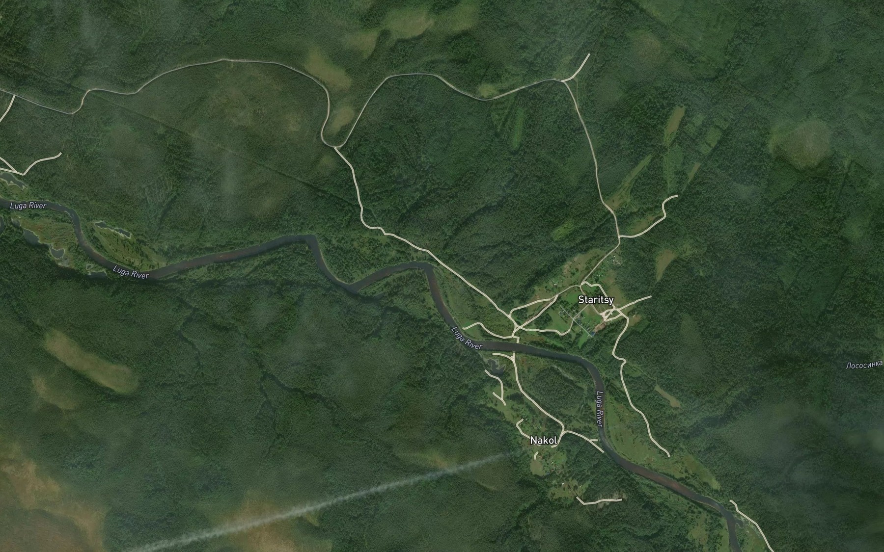 Satellite map of the Kobyl'skiy