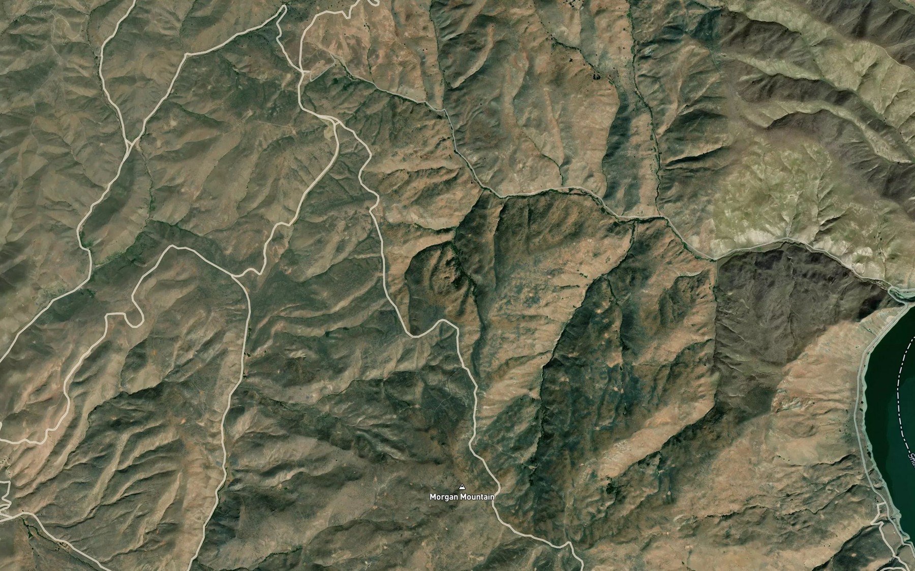 Satellite map of the New Seeding Spring Number Three