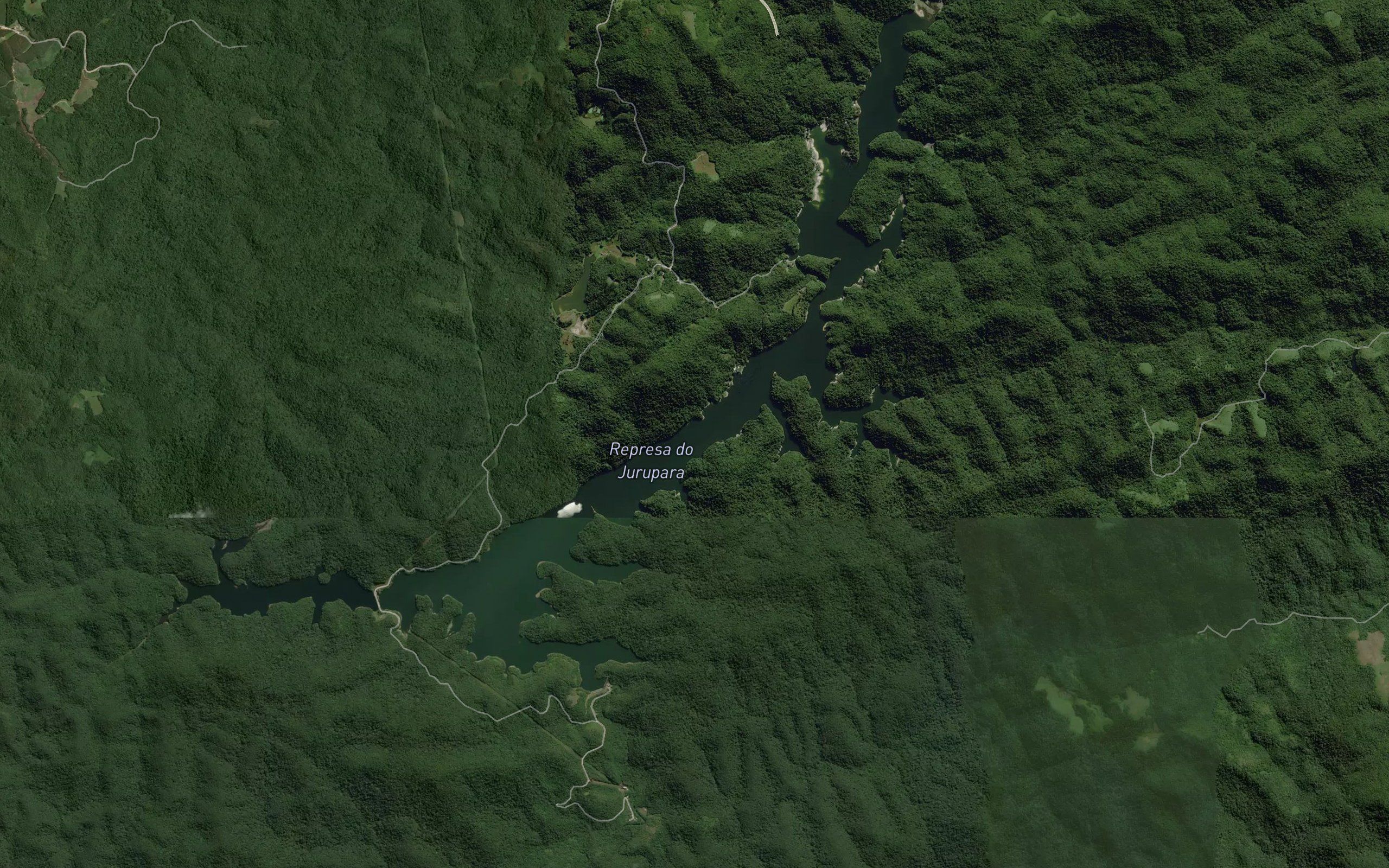 Represa da Usina Jurupara