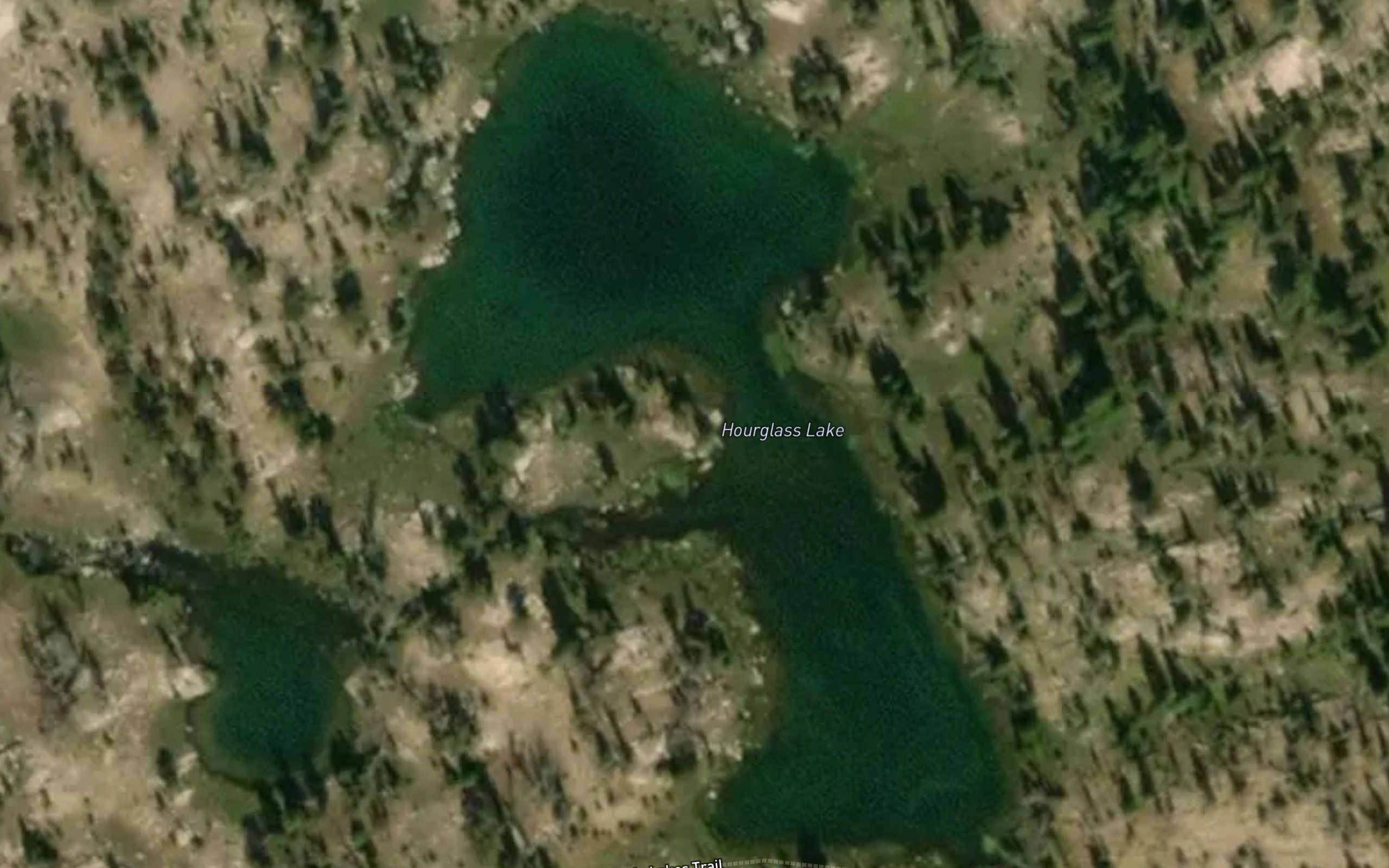 Hourglass Lake