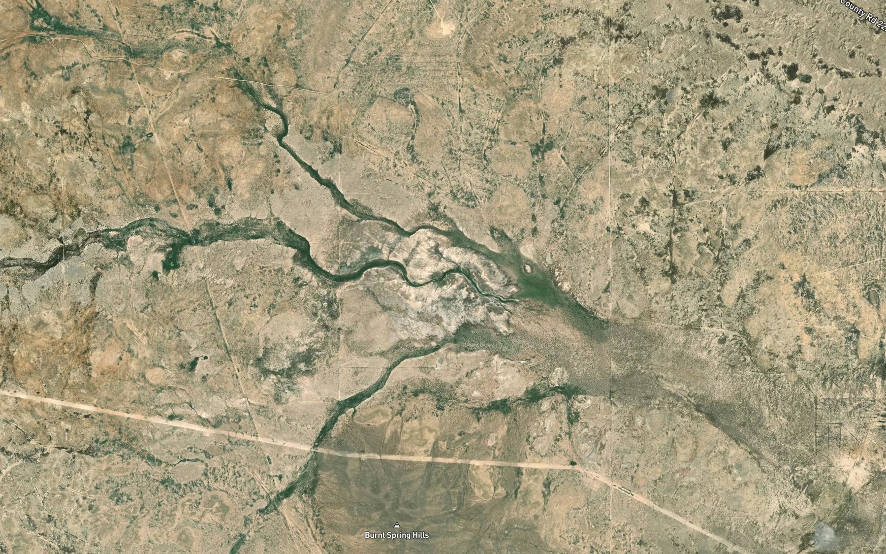 Satellite map of the The Seep
