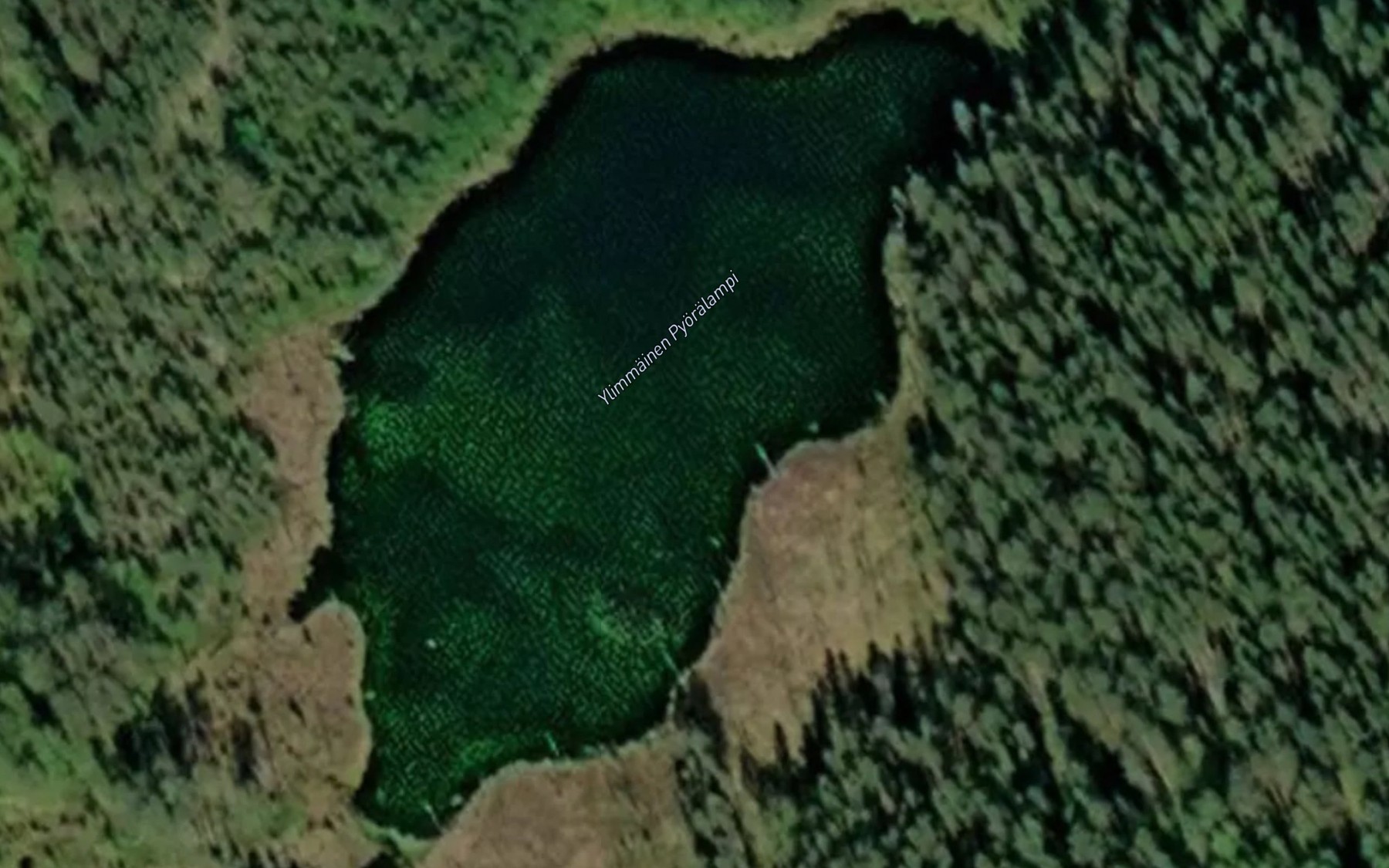 Satellite map of the Ylimmainen Pyoralampi