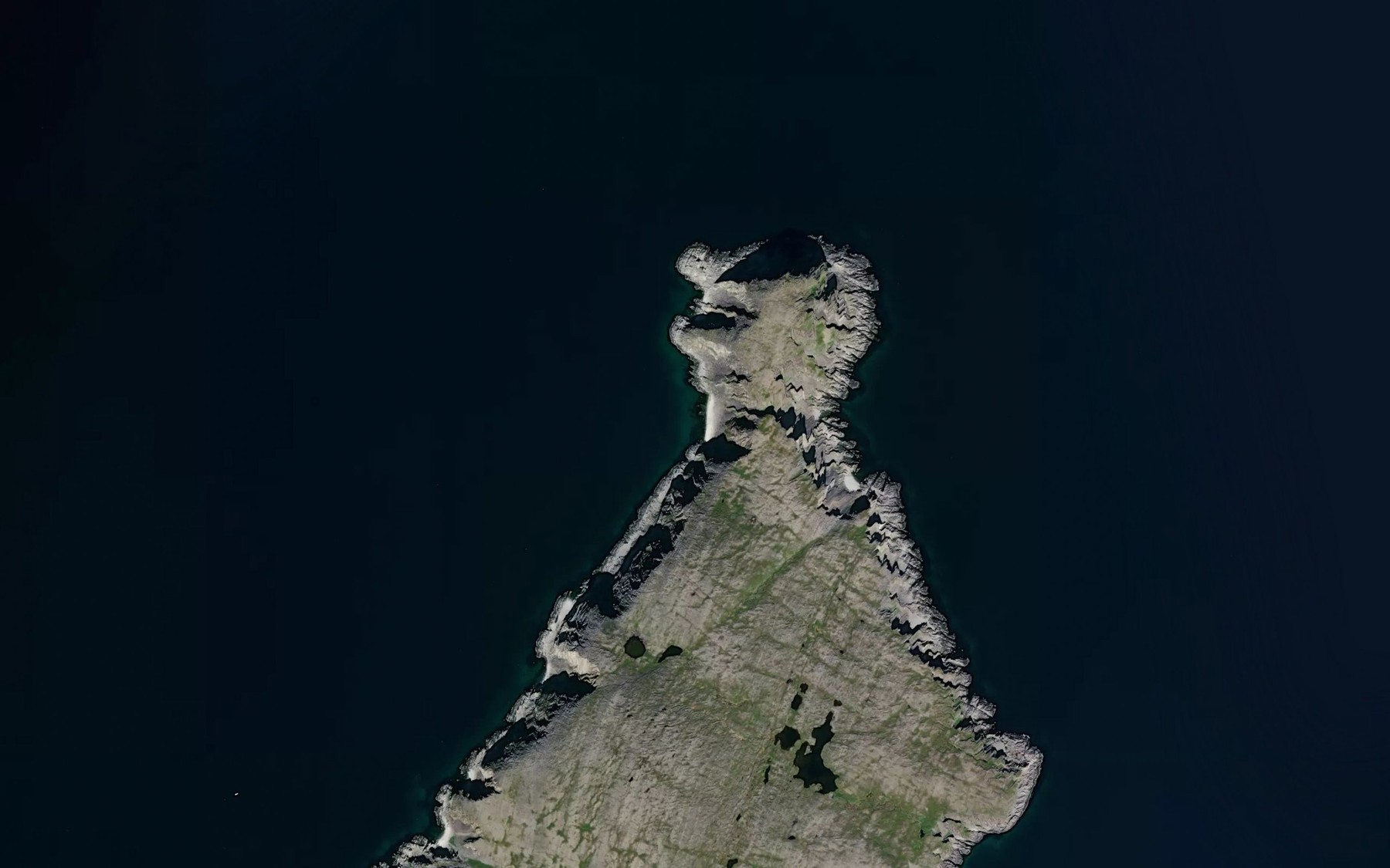 Satellite map of the Smorbringvika