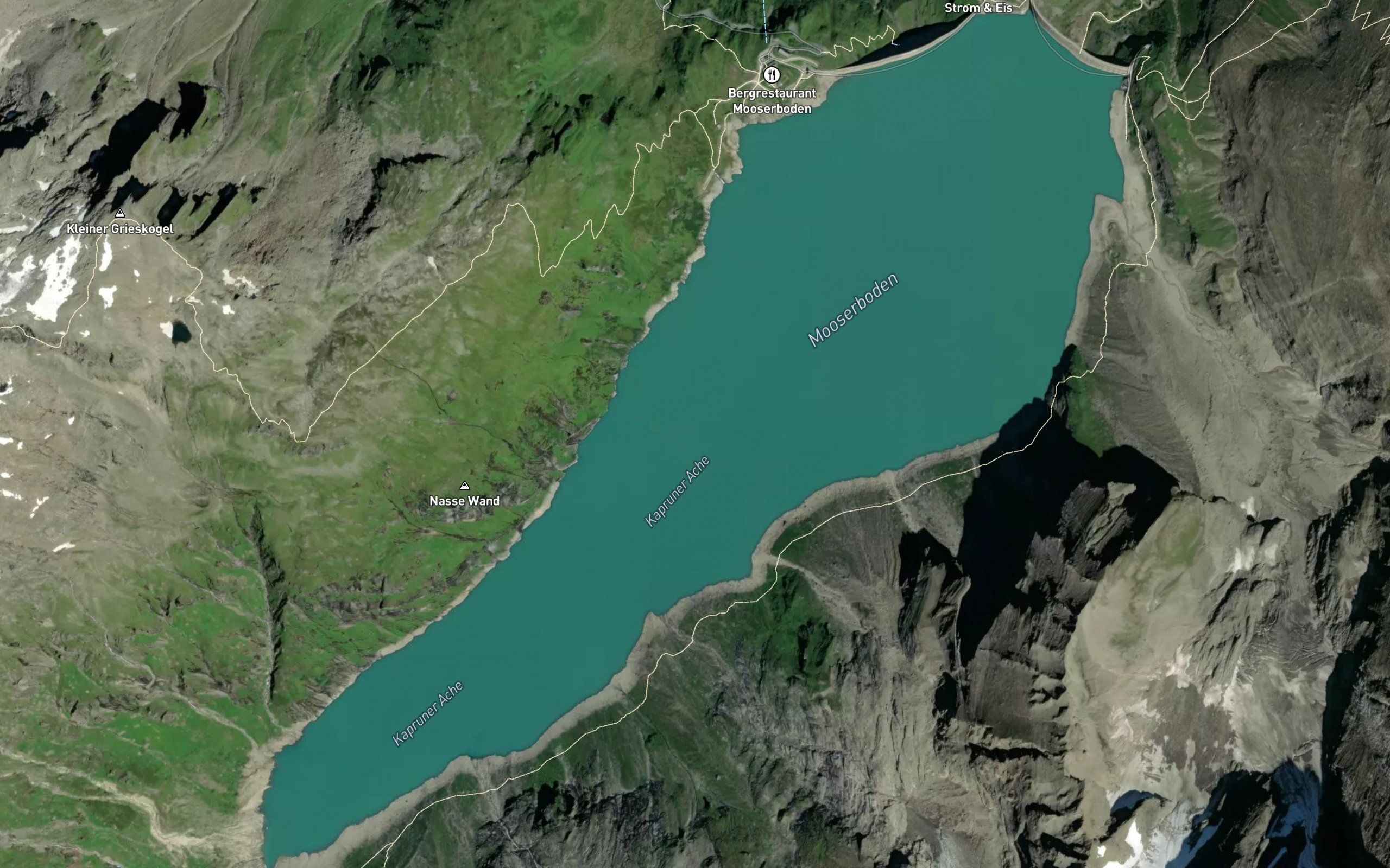 Stausee Mooserboden