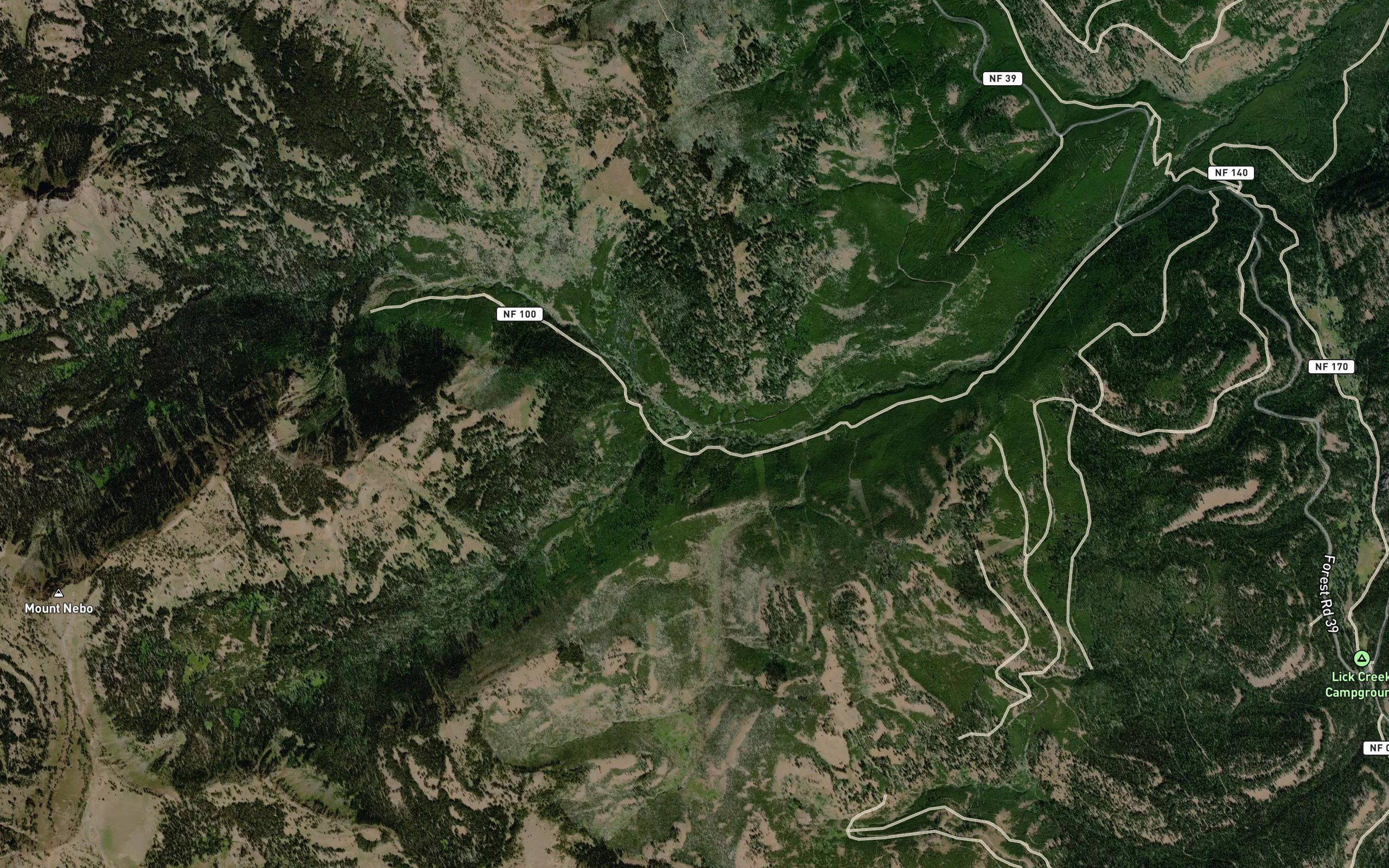 South Fork Big Sheep Creek