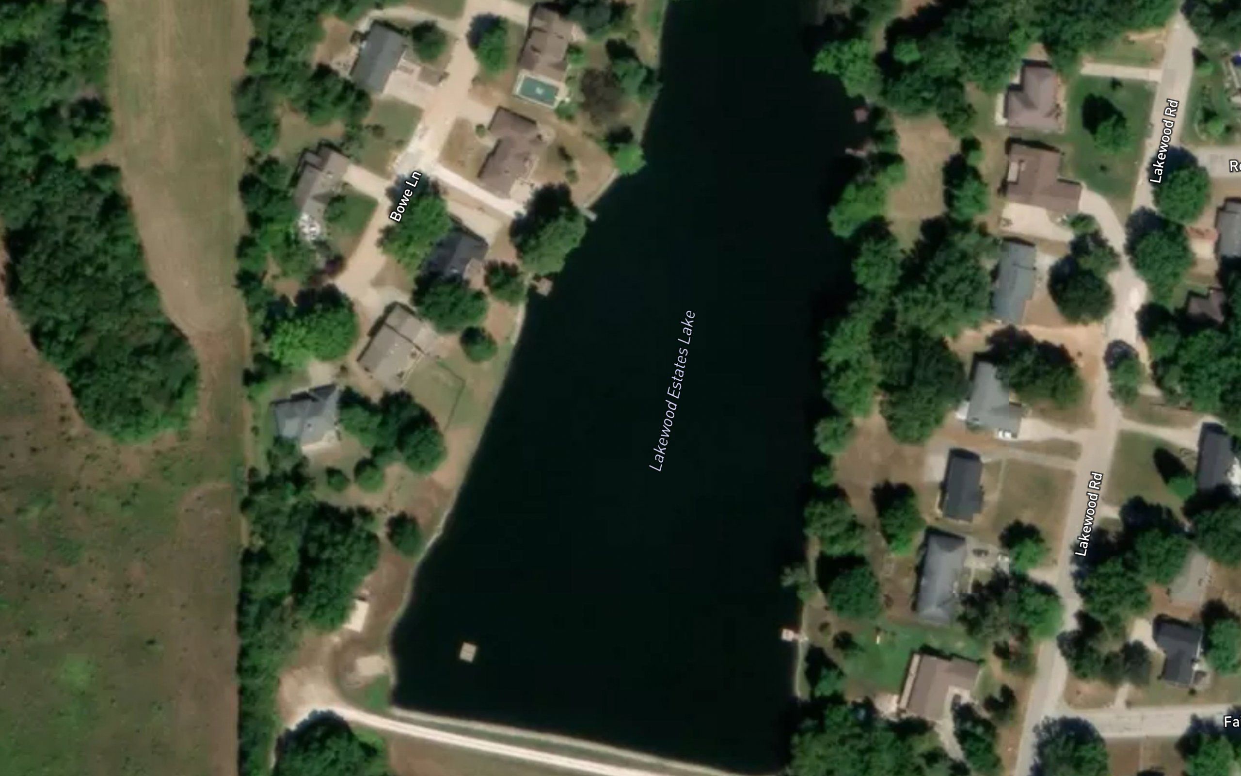 Lakewood Estates Lake