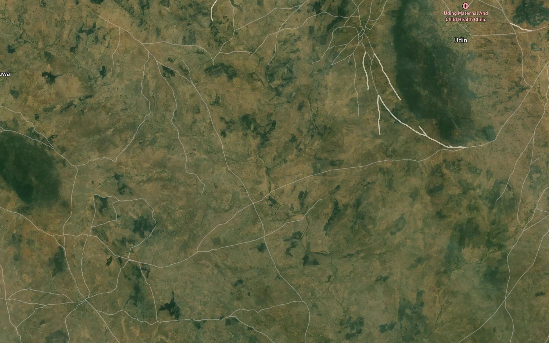 Satellite map of the Mayel Ngalbi