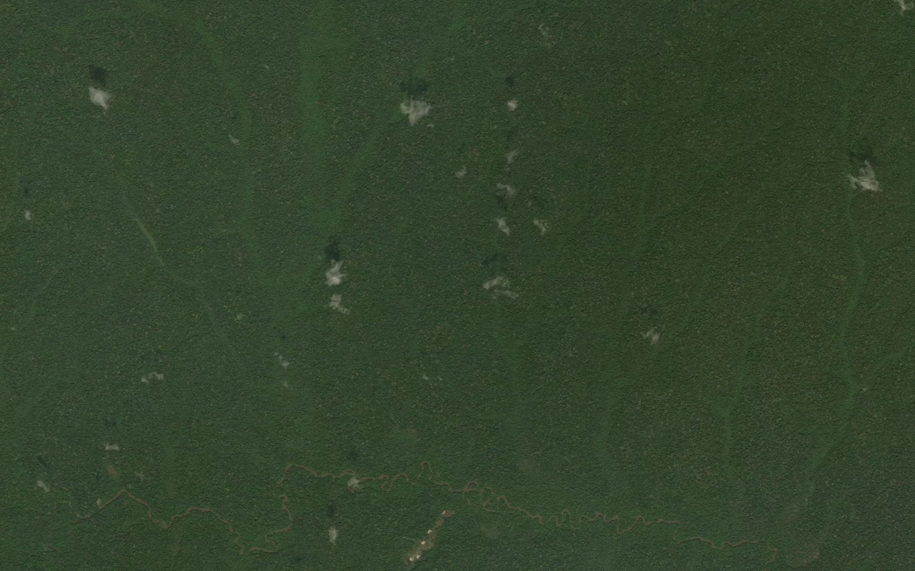 Satellite map of the Djondjouoni