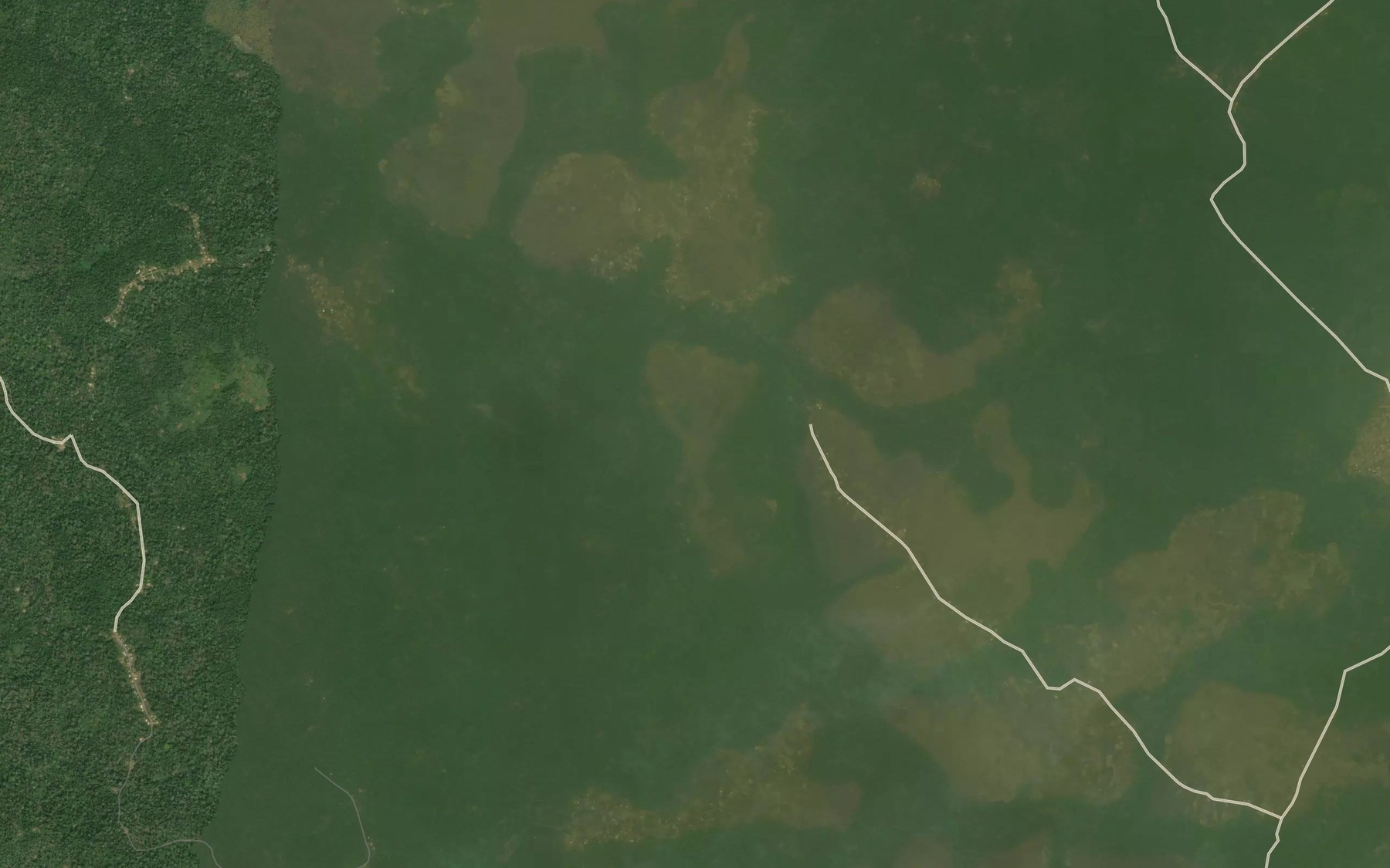 Satellite map of the Mowo