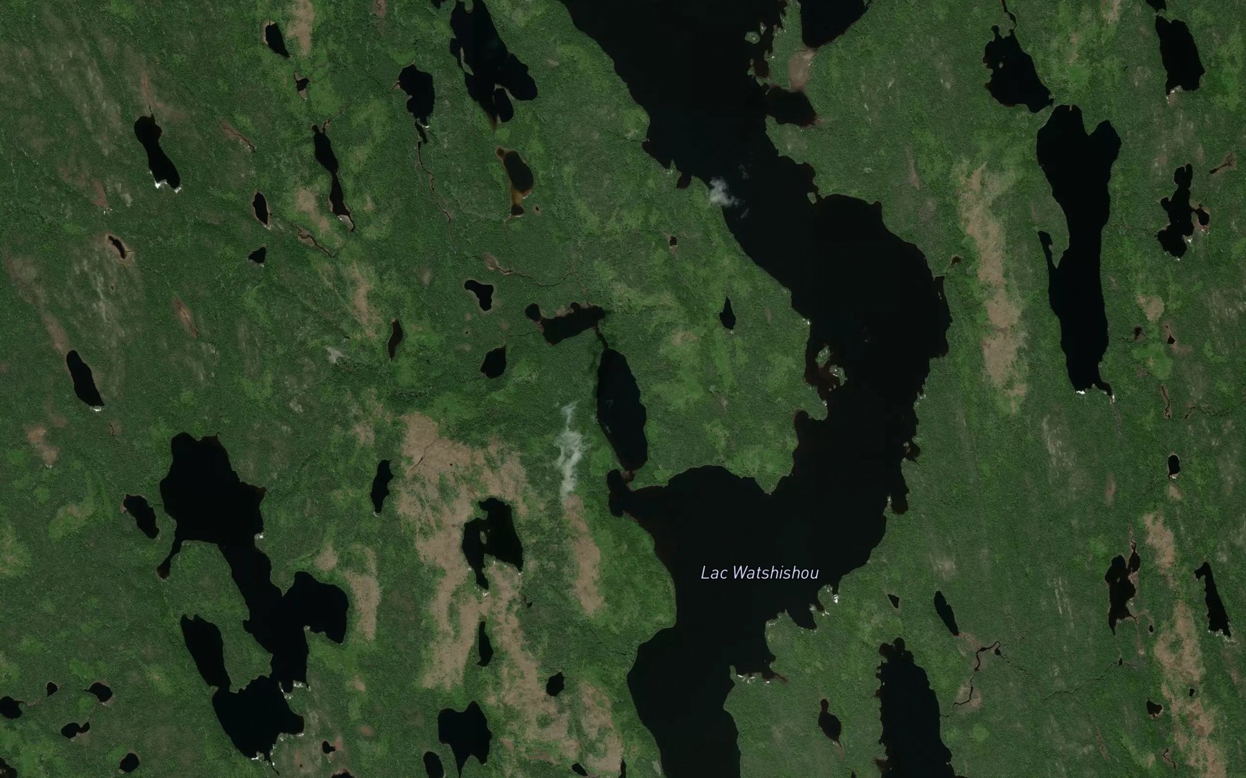 Satellite map of the Baie des Huards
