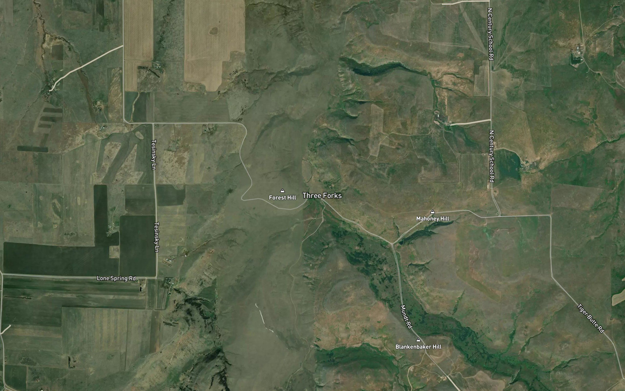 East Fork Sand Coulee Creek