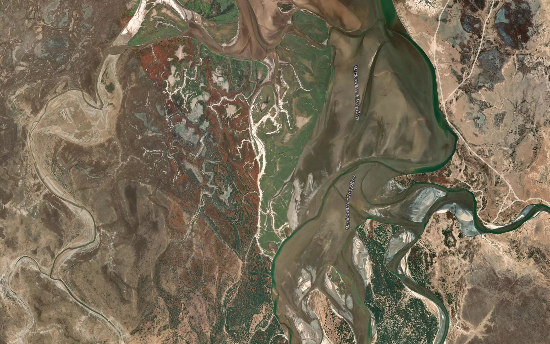 Satellite map of the Opening Bay