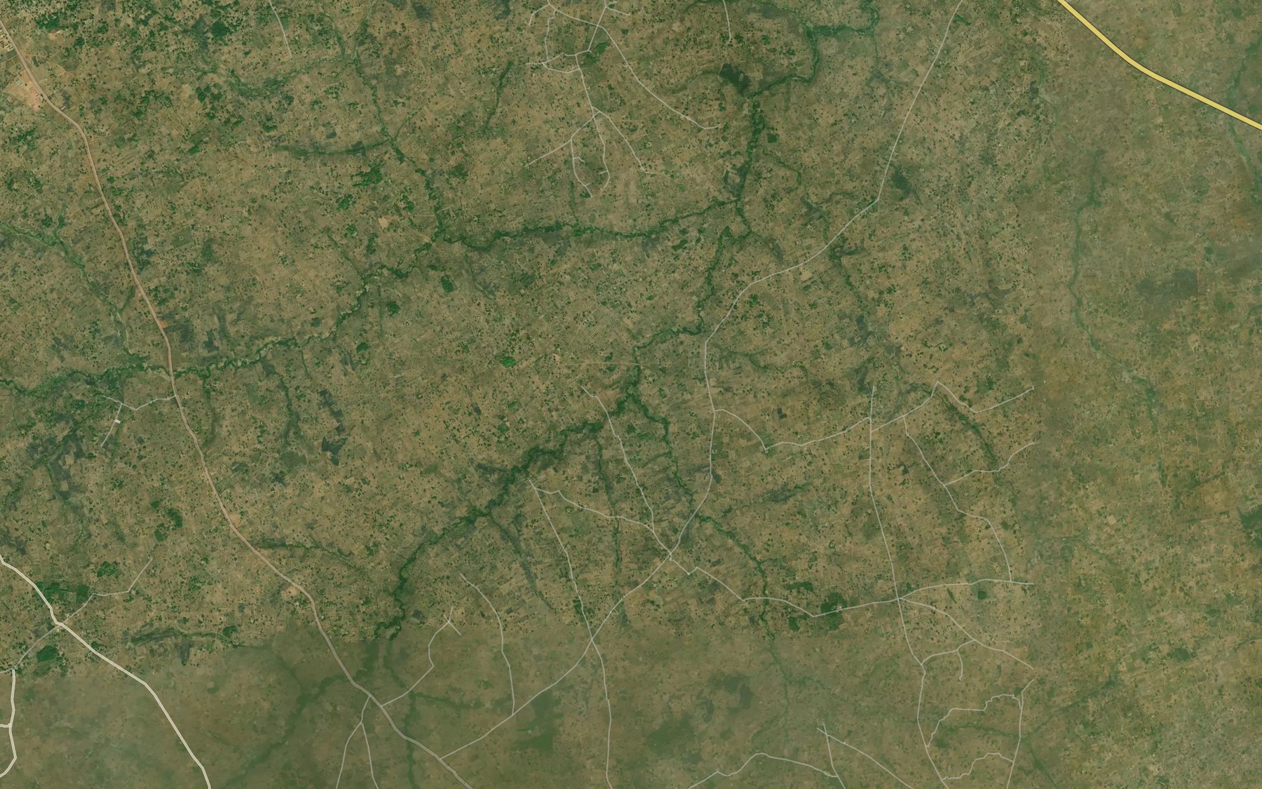 Satellite map of the River Nyatyuu