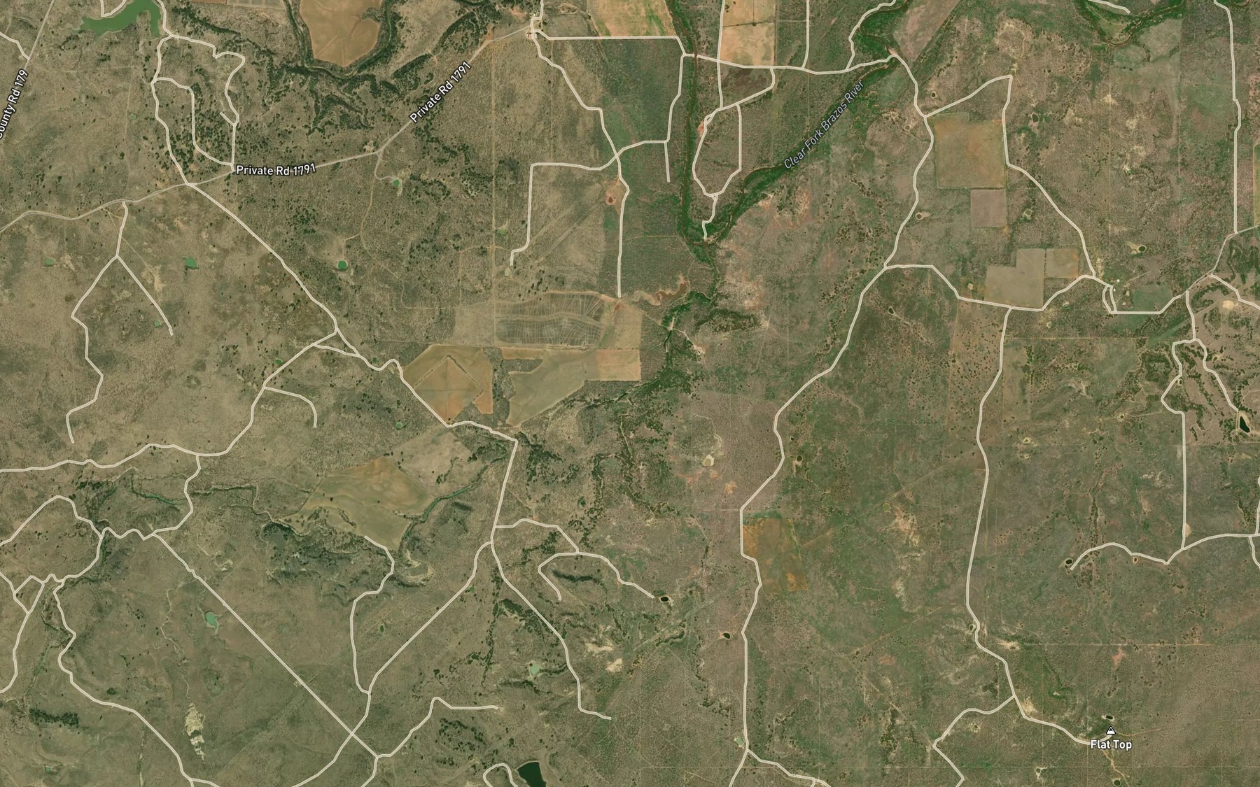Satellite map of the Murphy Creek