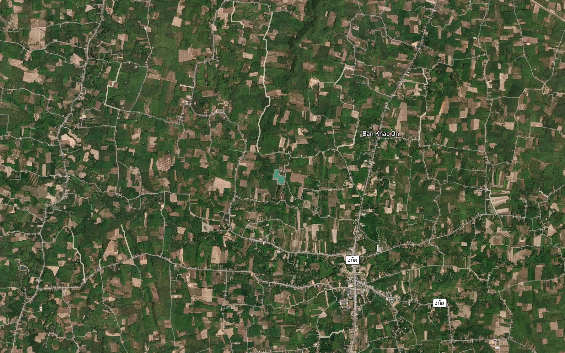 Satellite map of the Nong Khao Chan