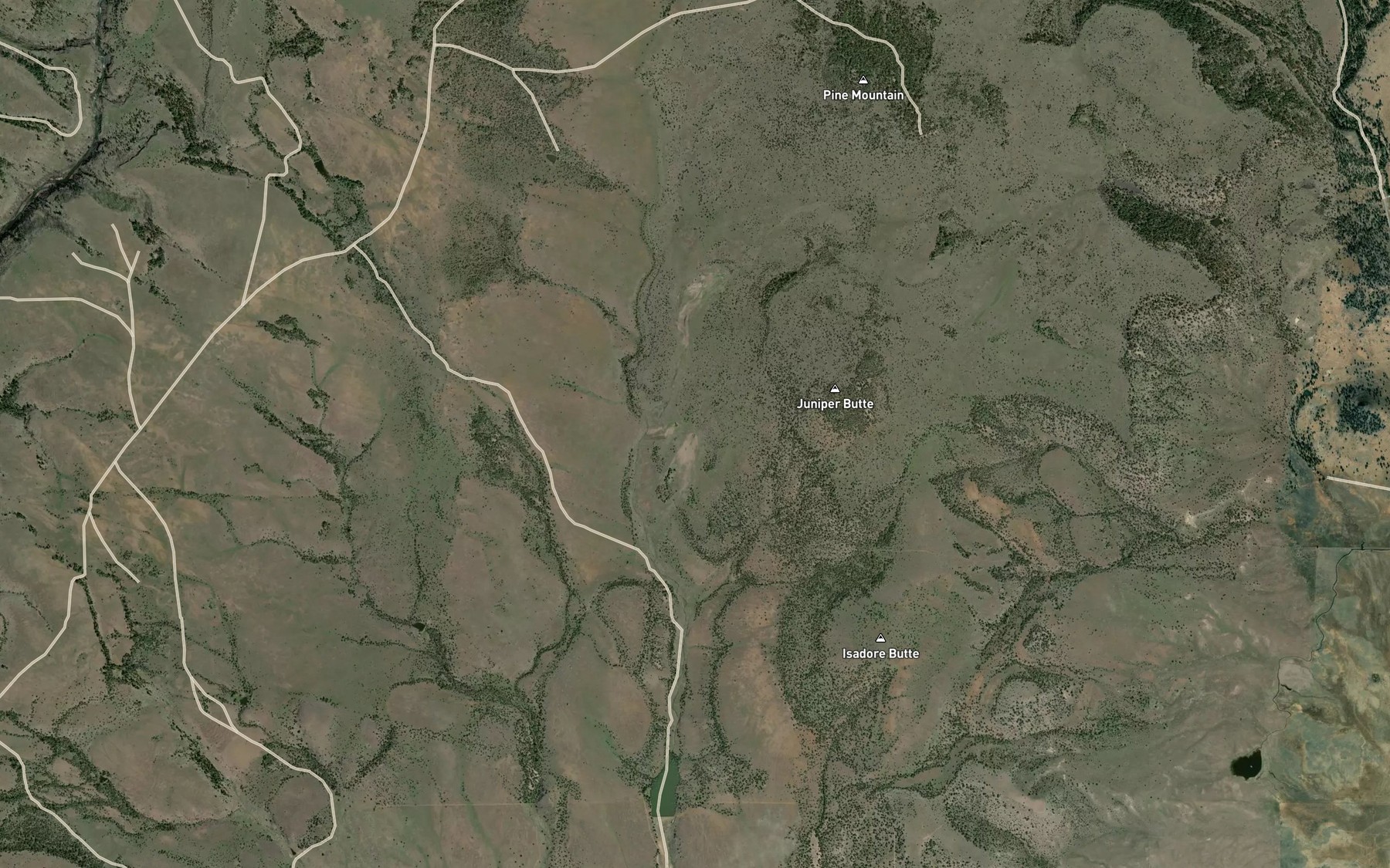 Satellite map of the Watson Spring