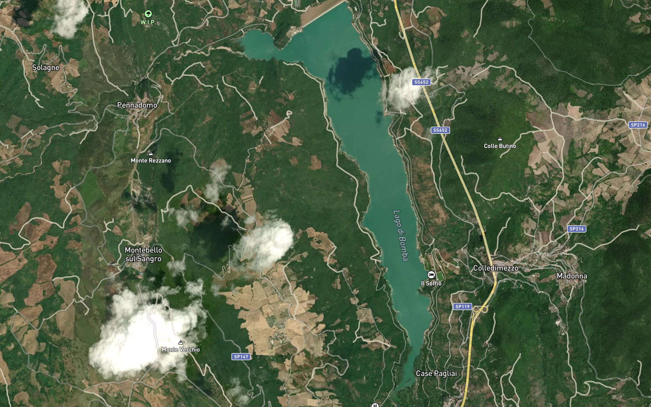 Lago di Bomba
