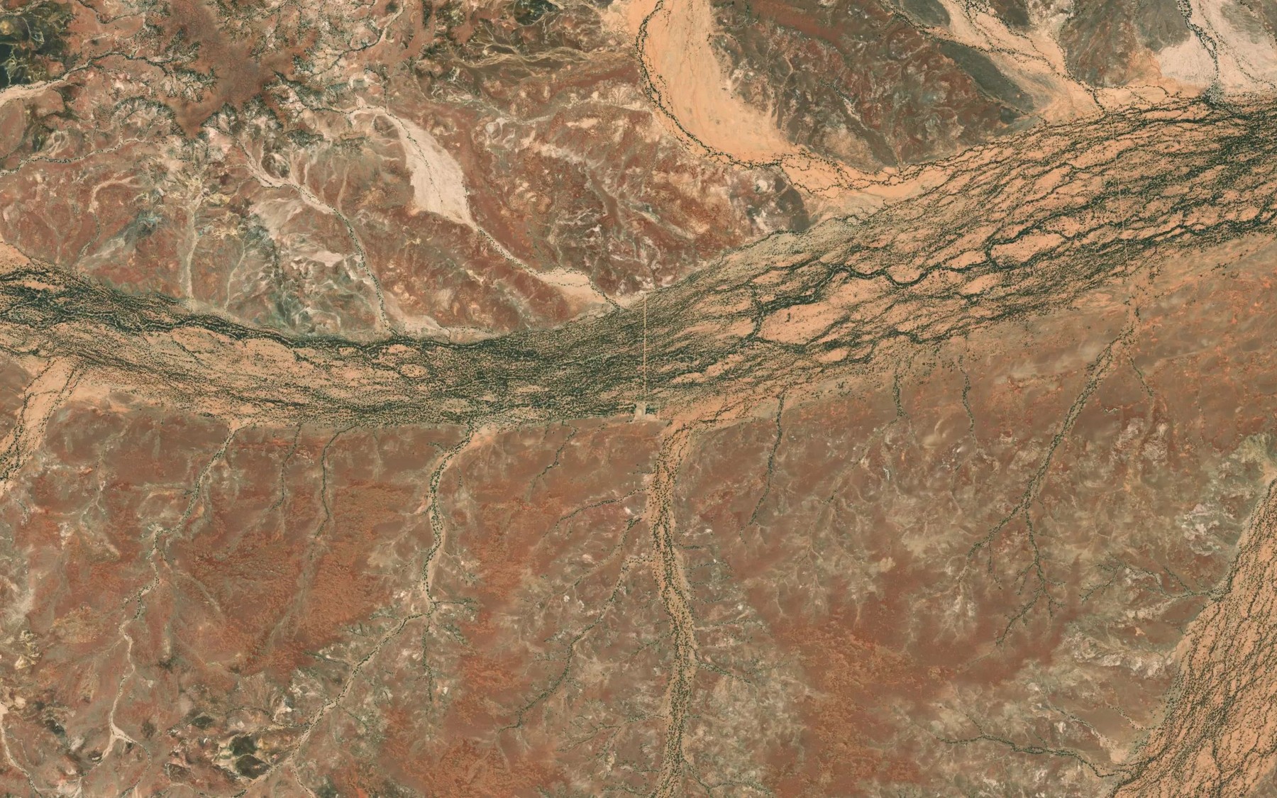 Satellite map of the Hedges Bank