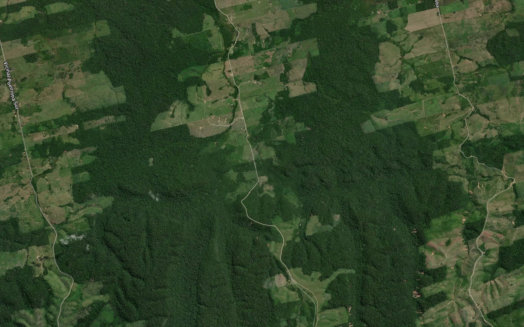 Satellite map of the Igarape Jerimum