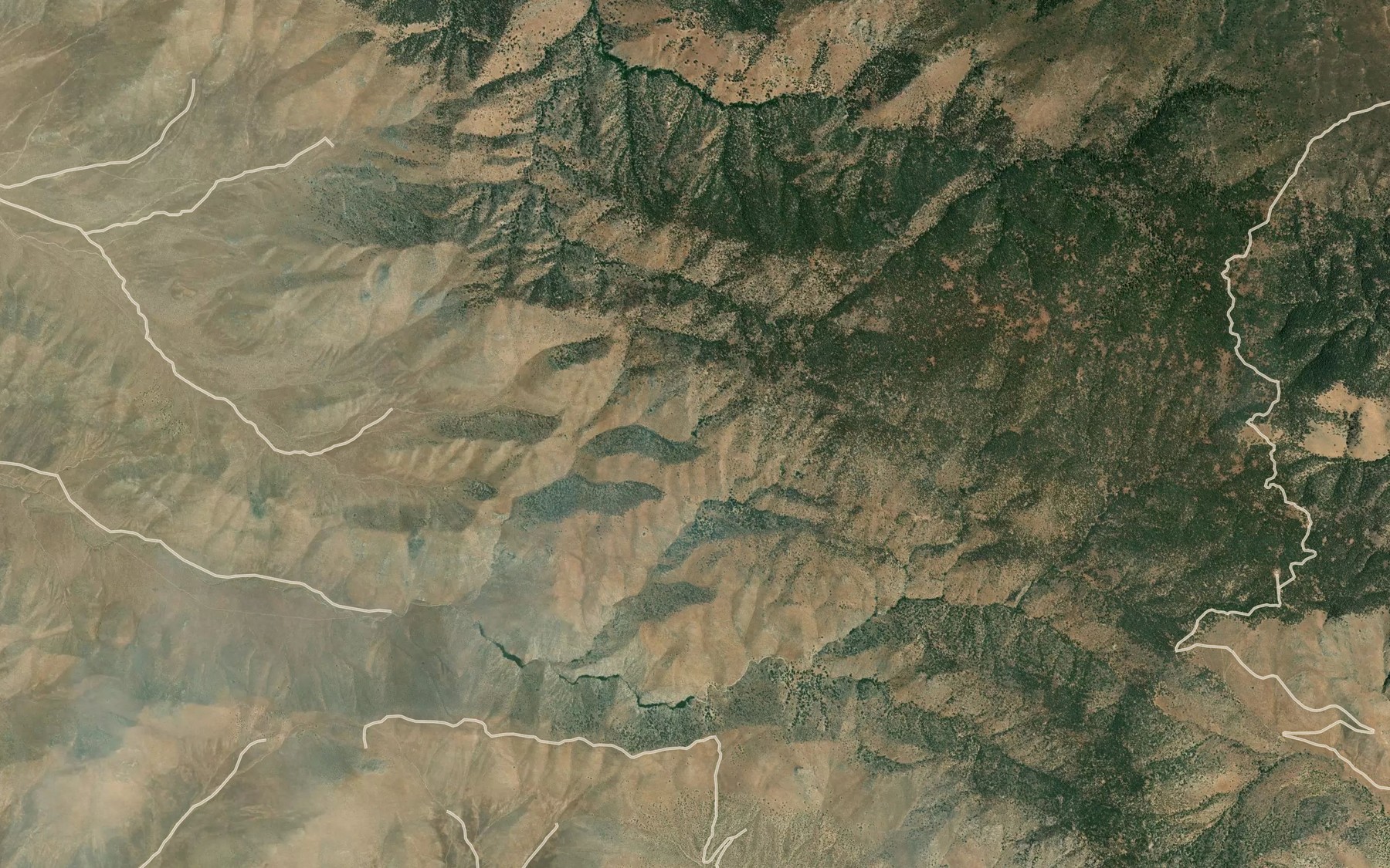 Satellite map of the Cochran Spring