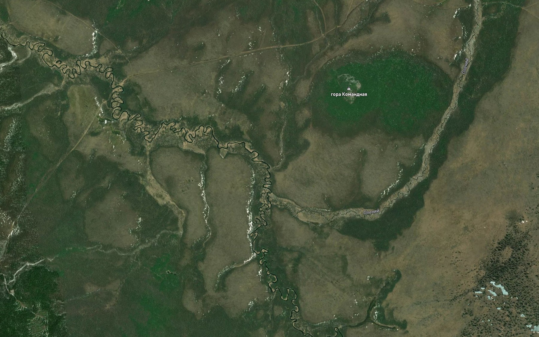 Satellite map of the Zarechnyy