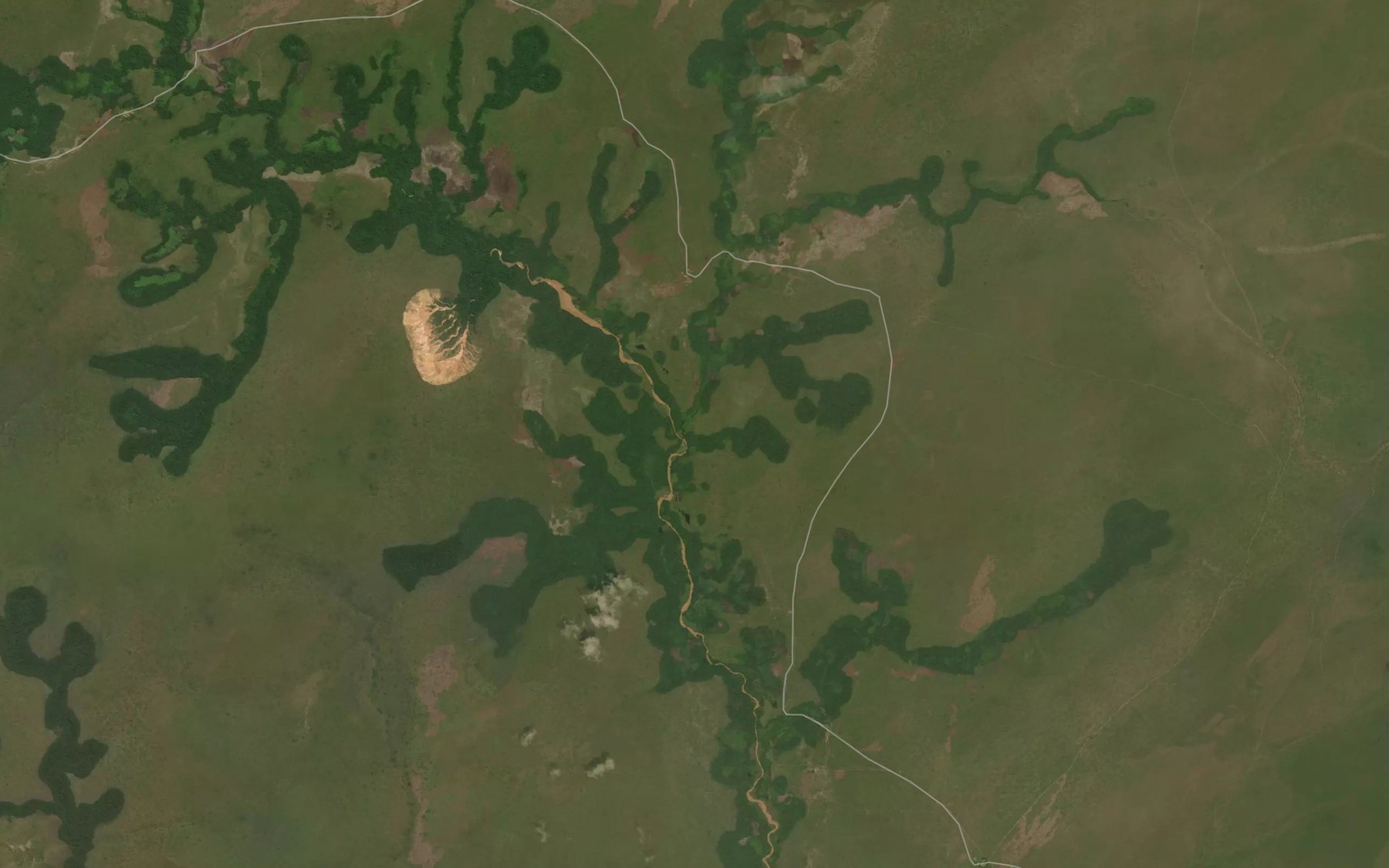 Satellite map of the Tambala