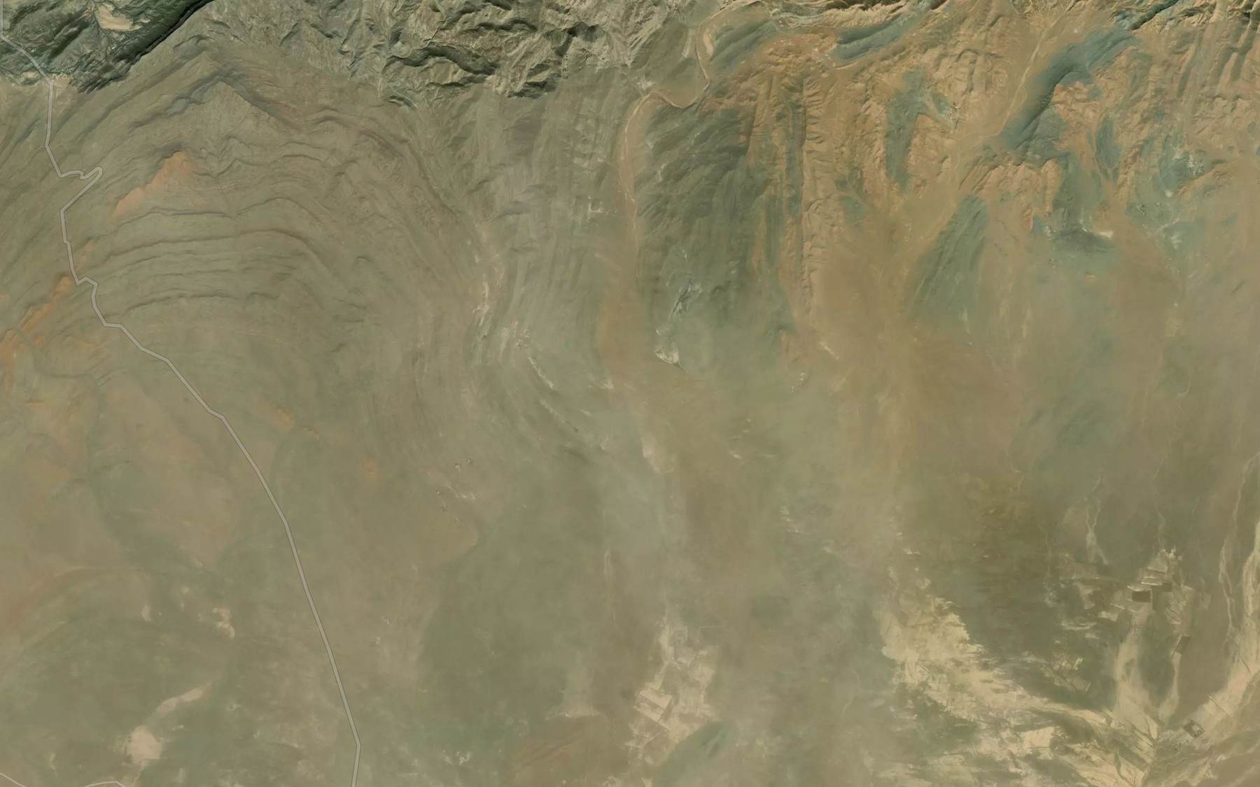 Satellite map of the Khalil Chinah