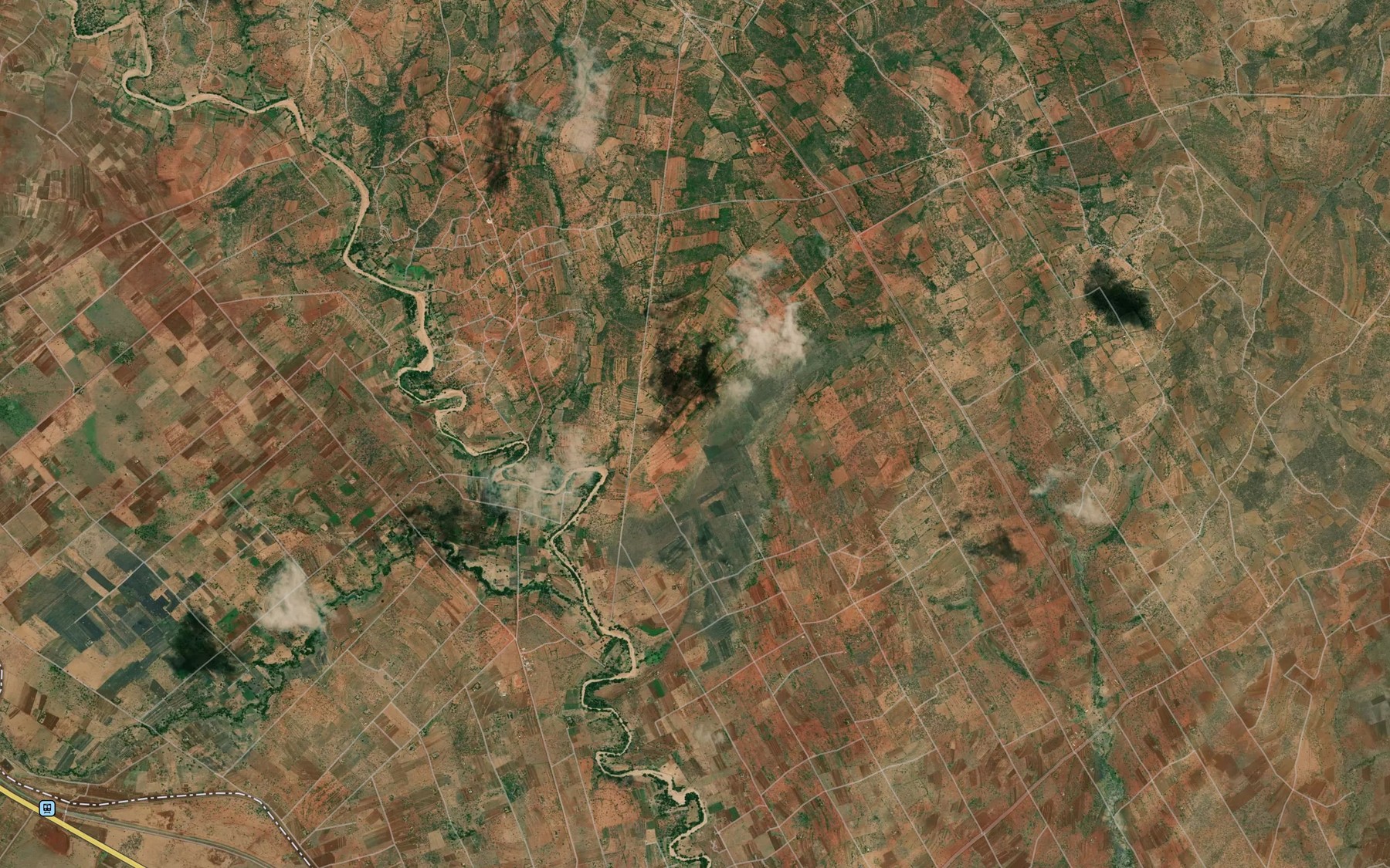 Satellite map of the Kalovyo