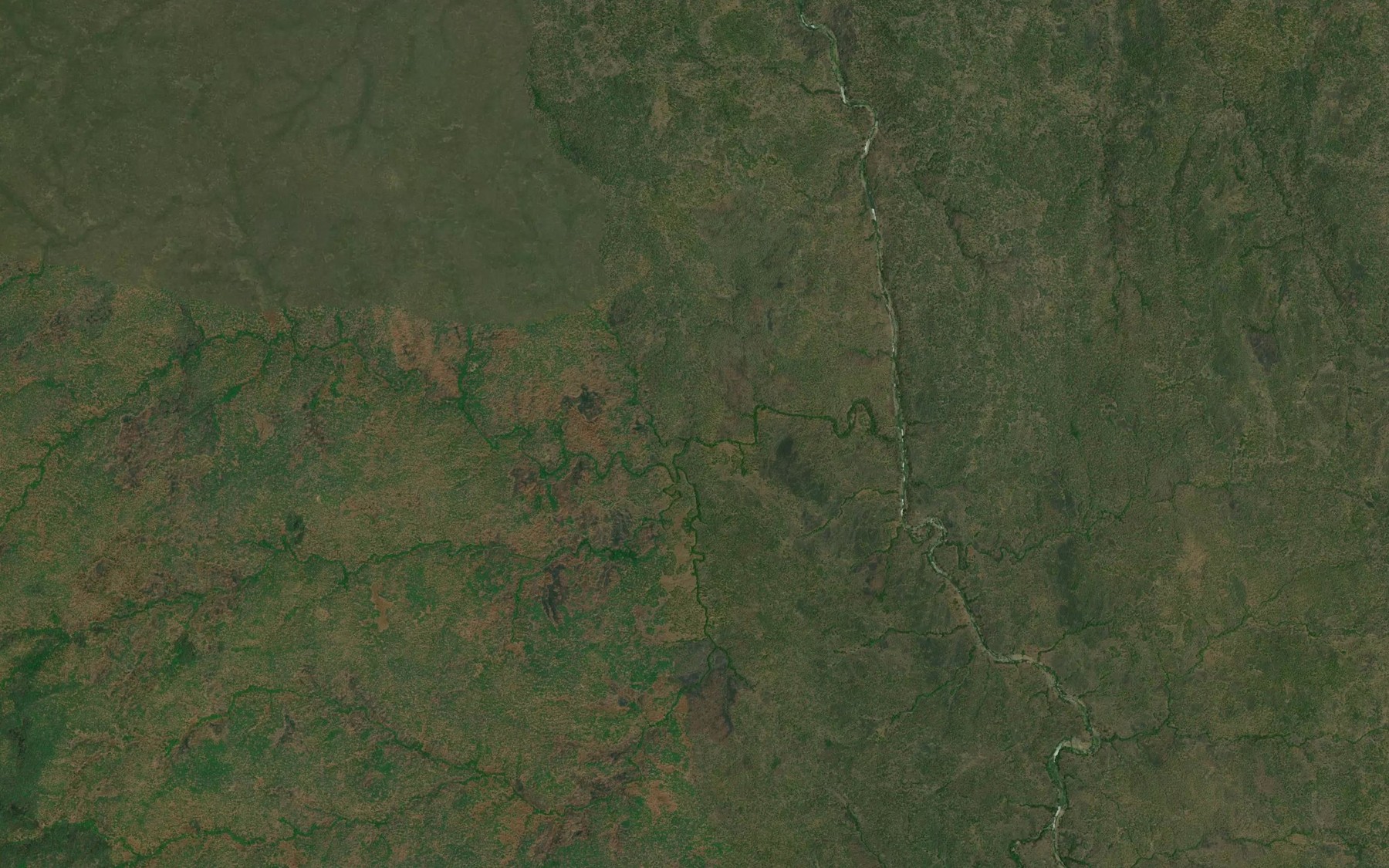 Satellite map of the Mbolim