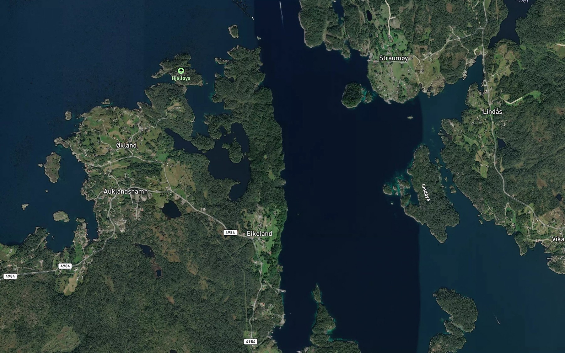 Satellite map of the Norda Vika