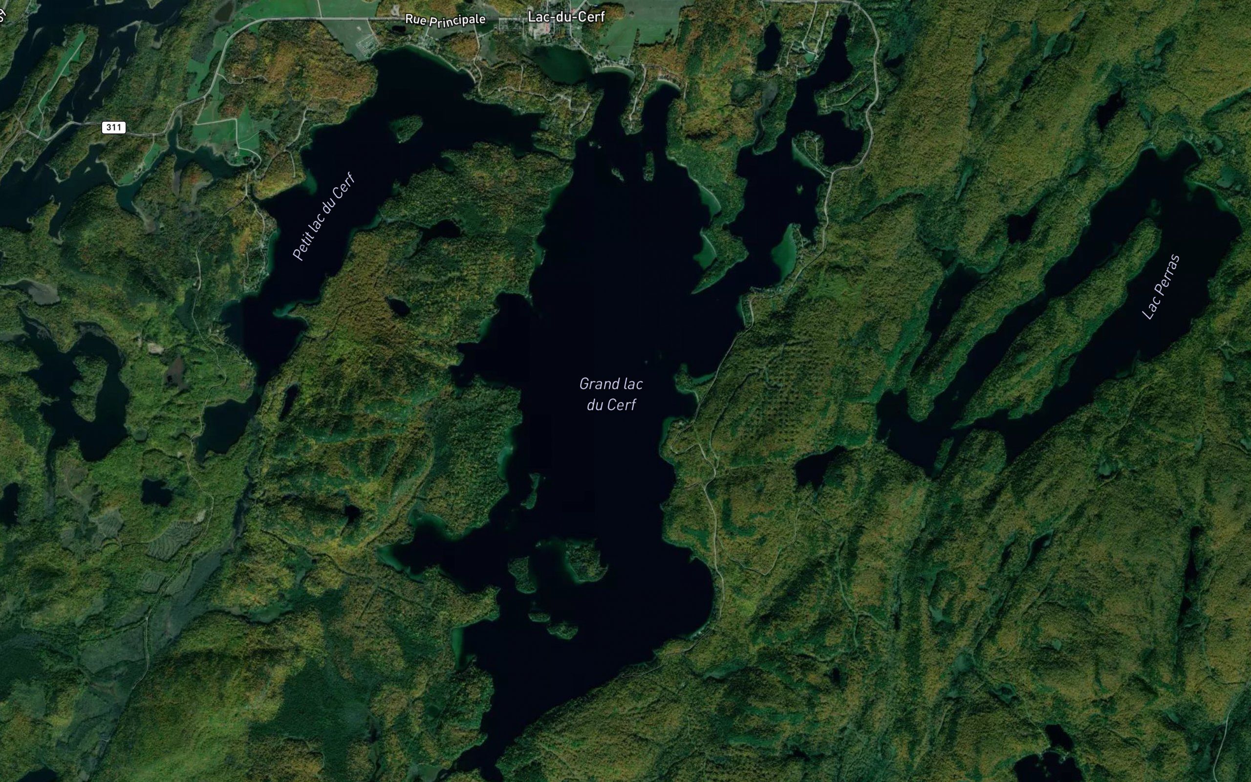 Grand lac du Cerf