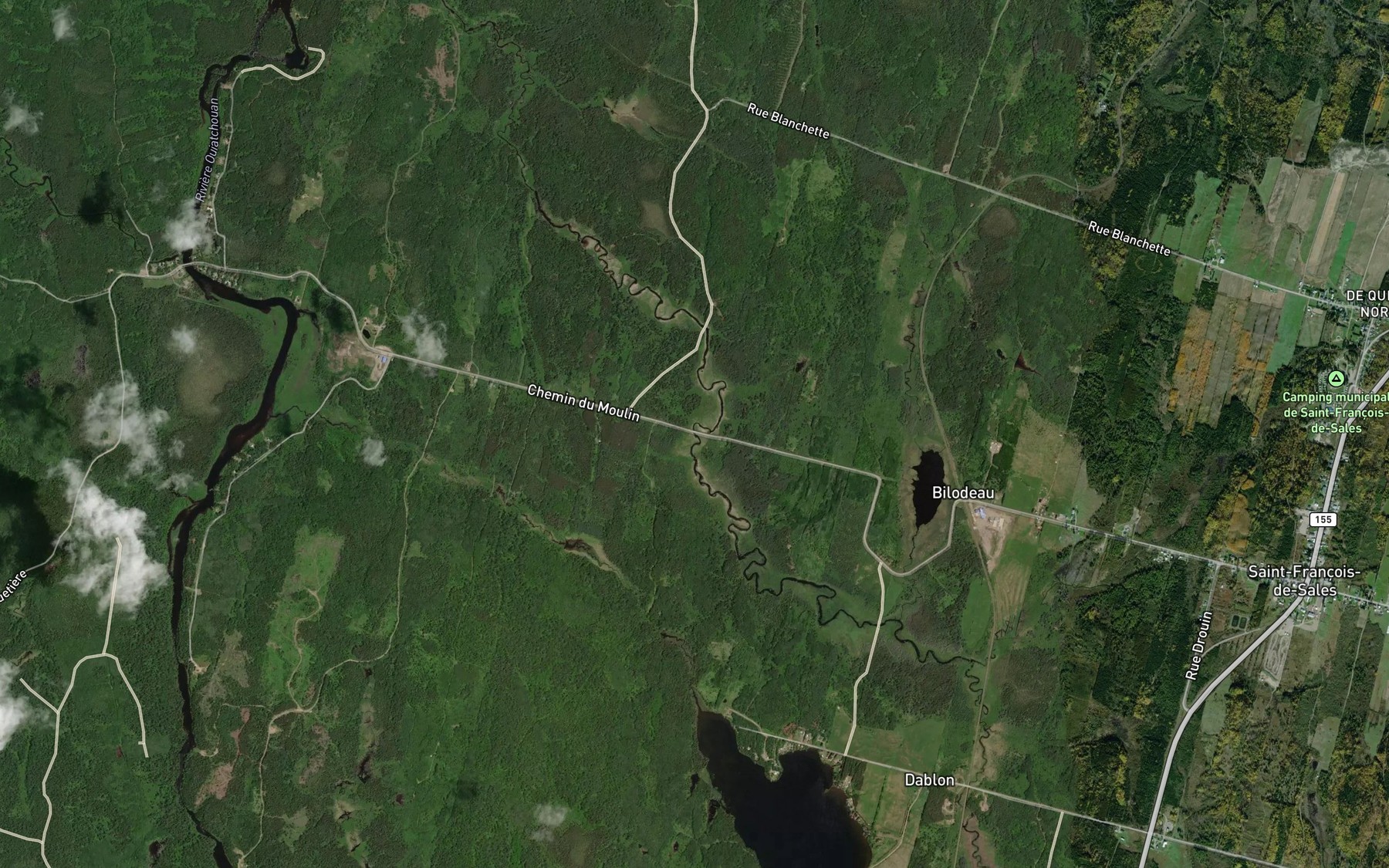 Satellite map of the Embranchement Joseph-Tremblay