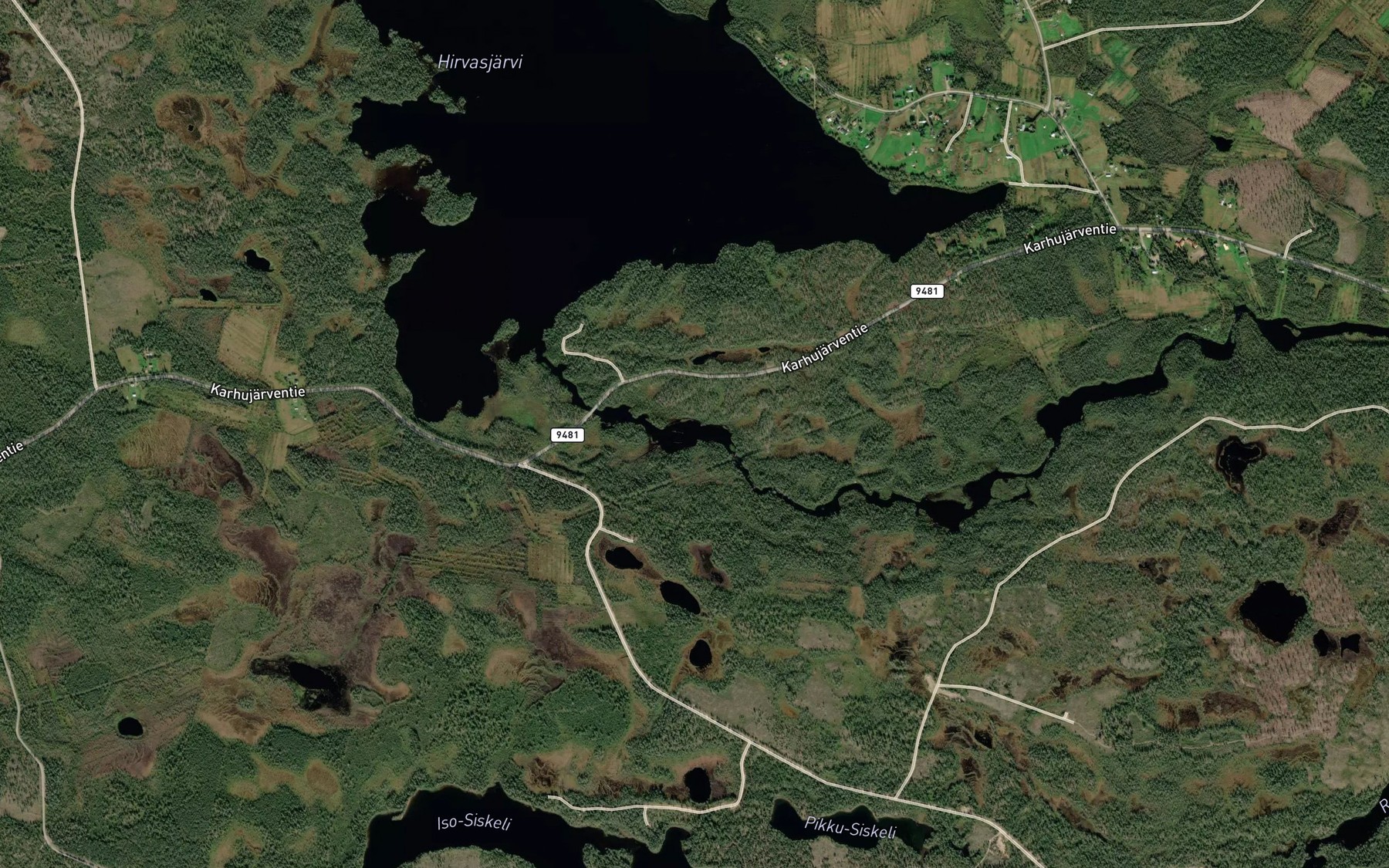 Satellite map of the Niskasuvanto