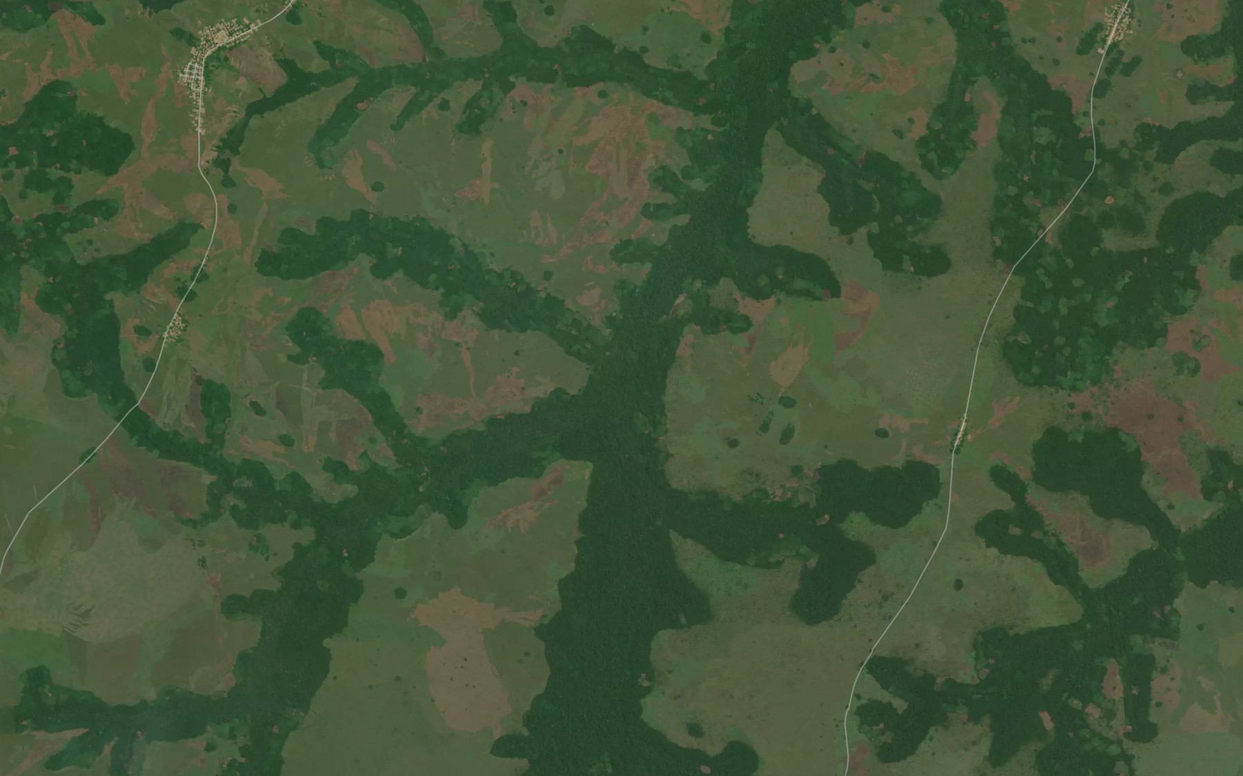 Satellite map of the Zaa