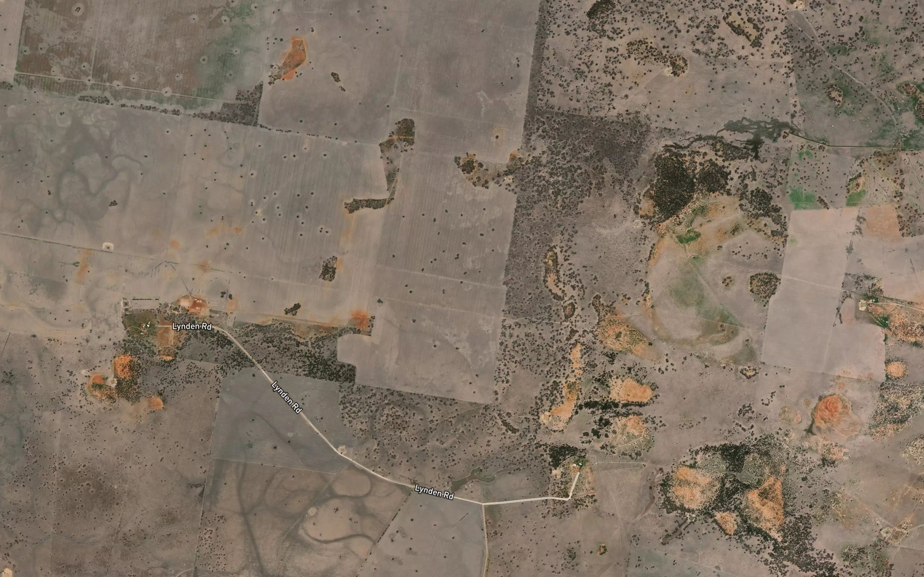 Satellite map of the Bulyeroi Lagoon