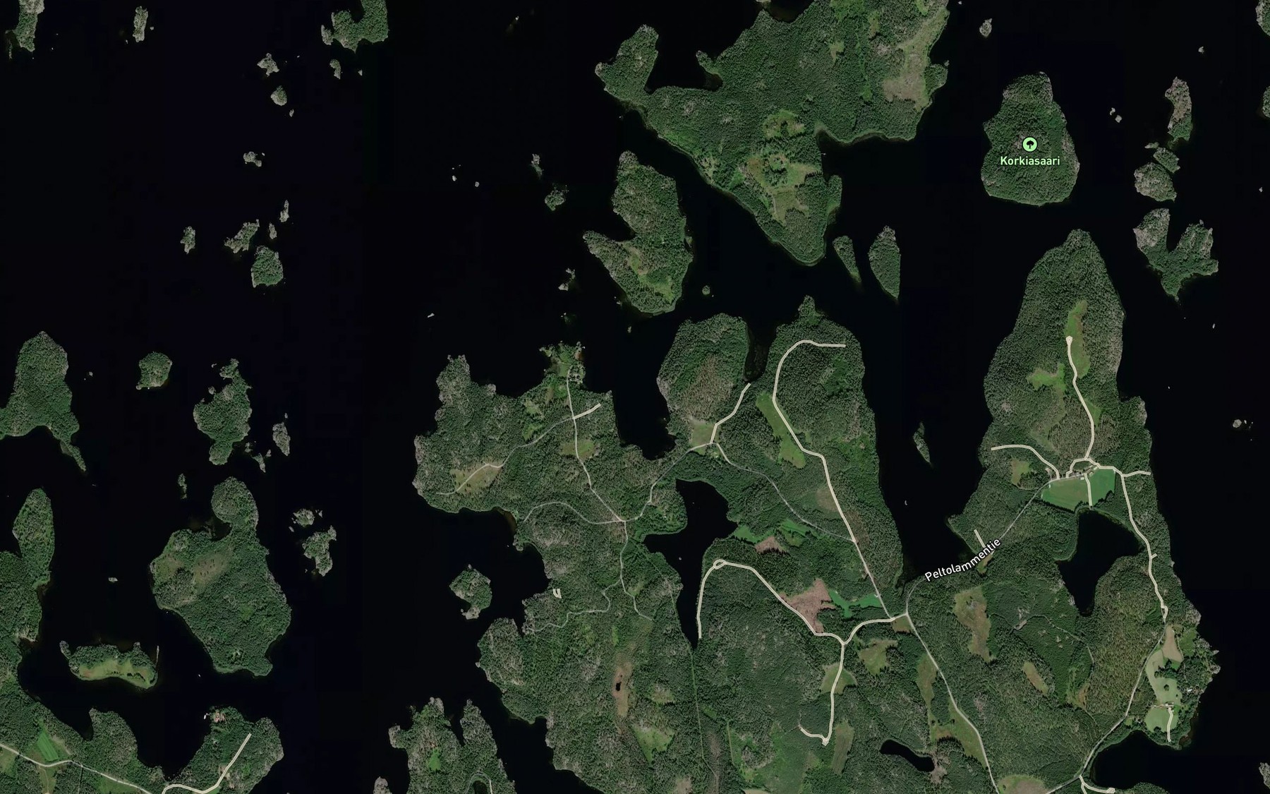 Satellite map of the Ristilahti