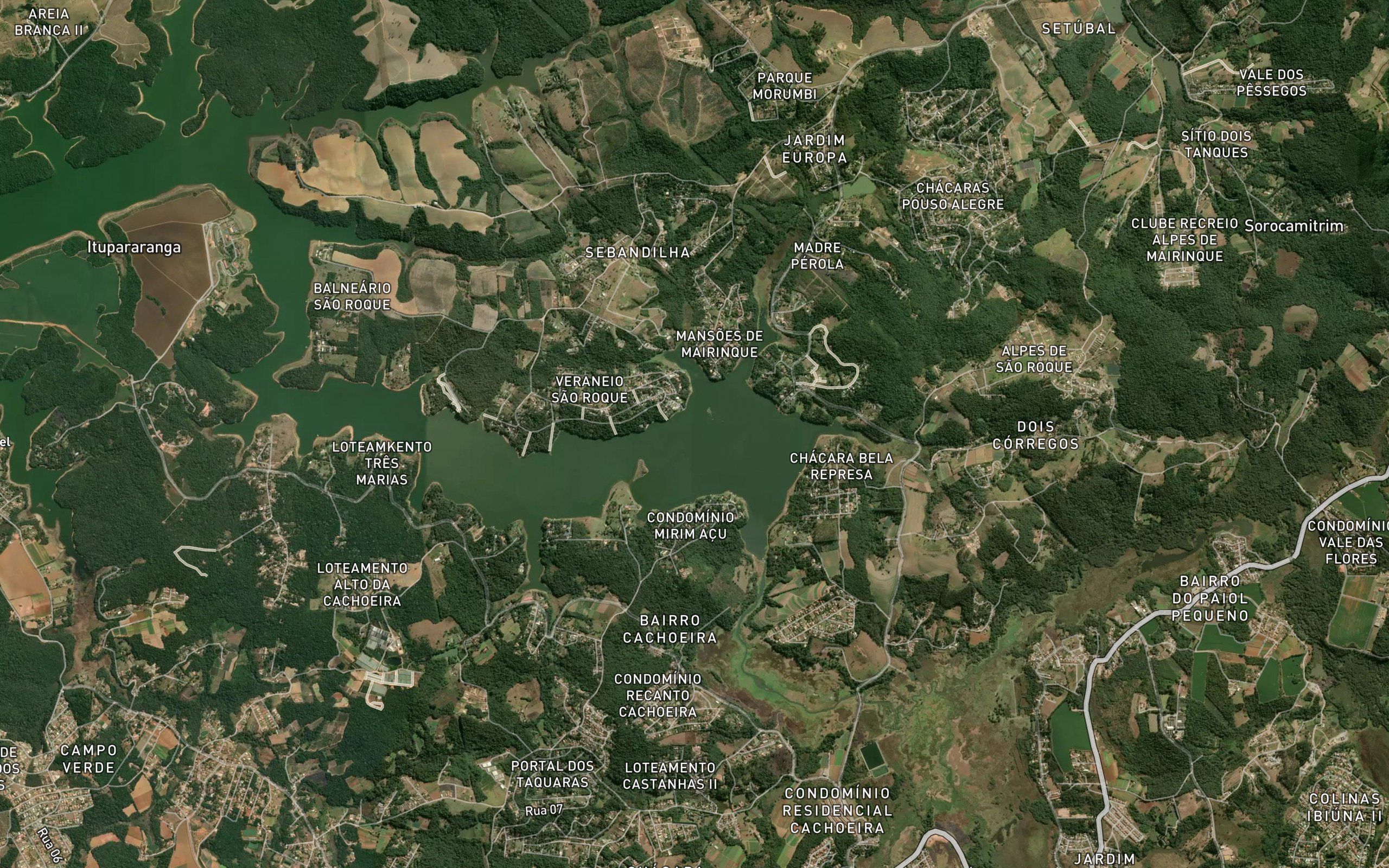 Represa de Itupararanga