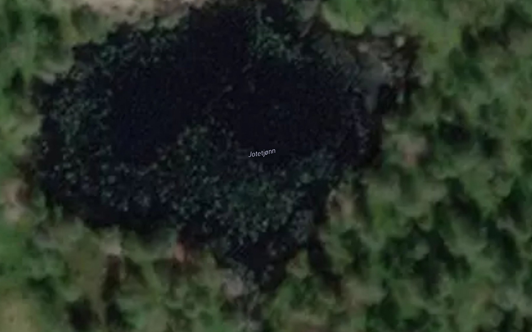 Satellite map of the Jotetjonn