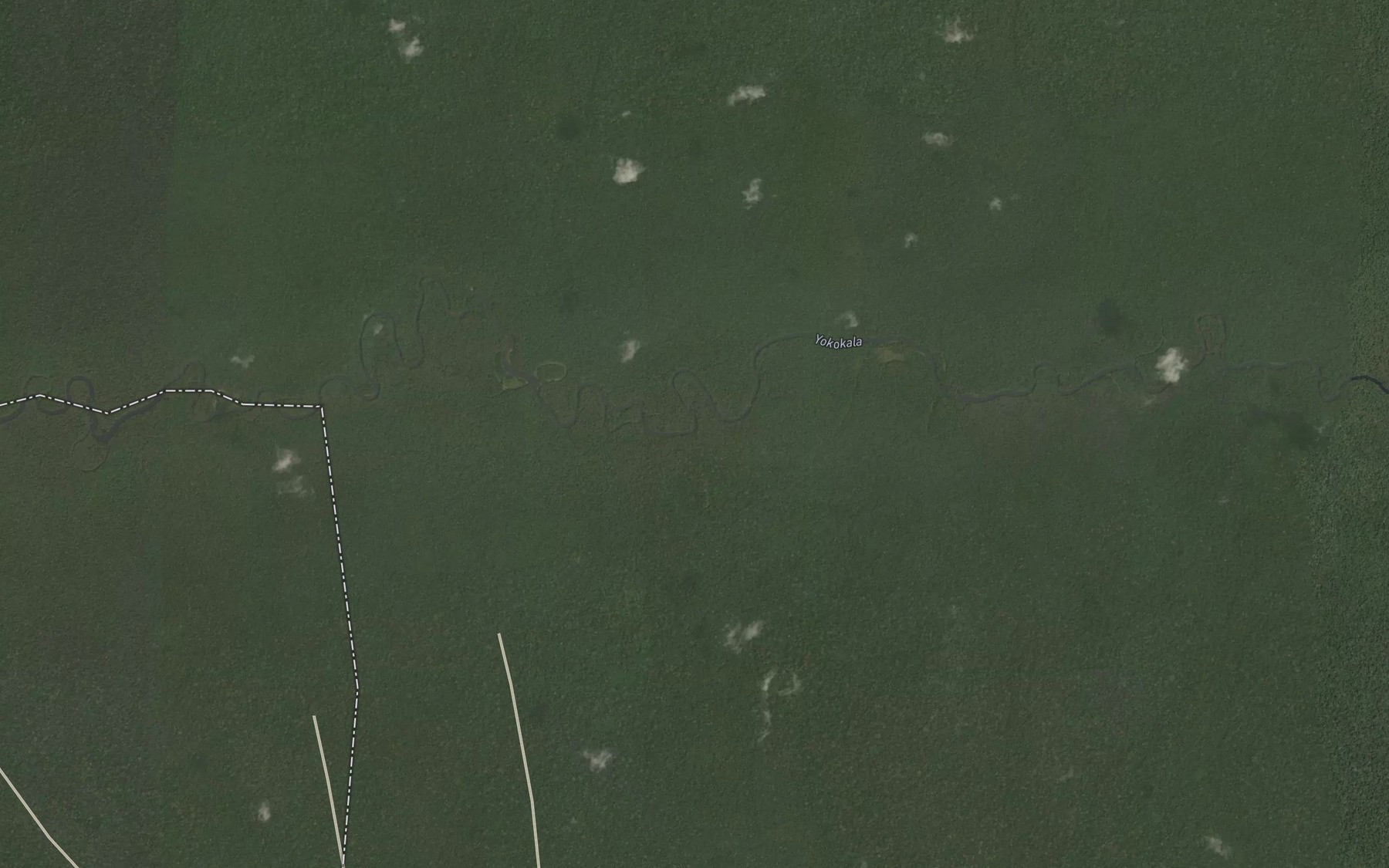 Satellite map of the Ilongo