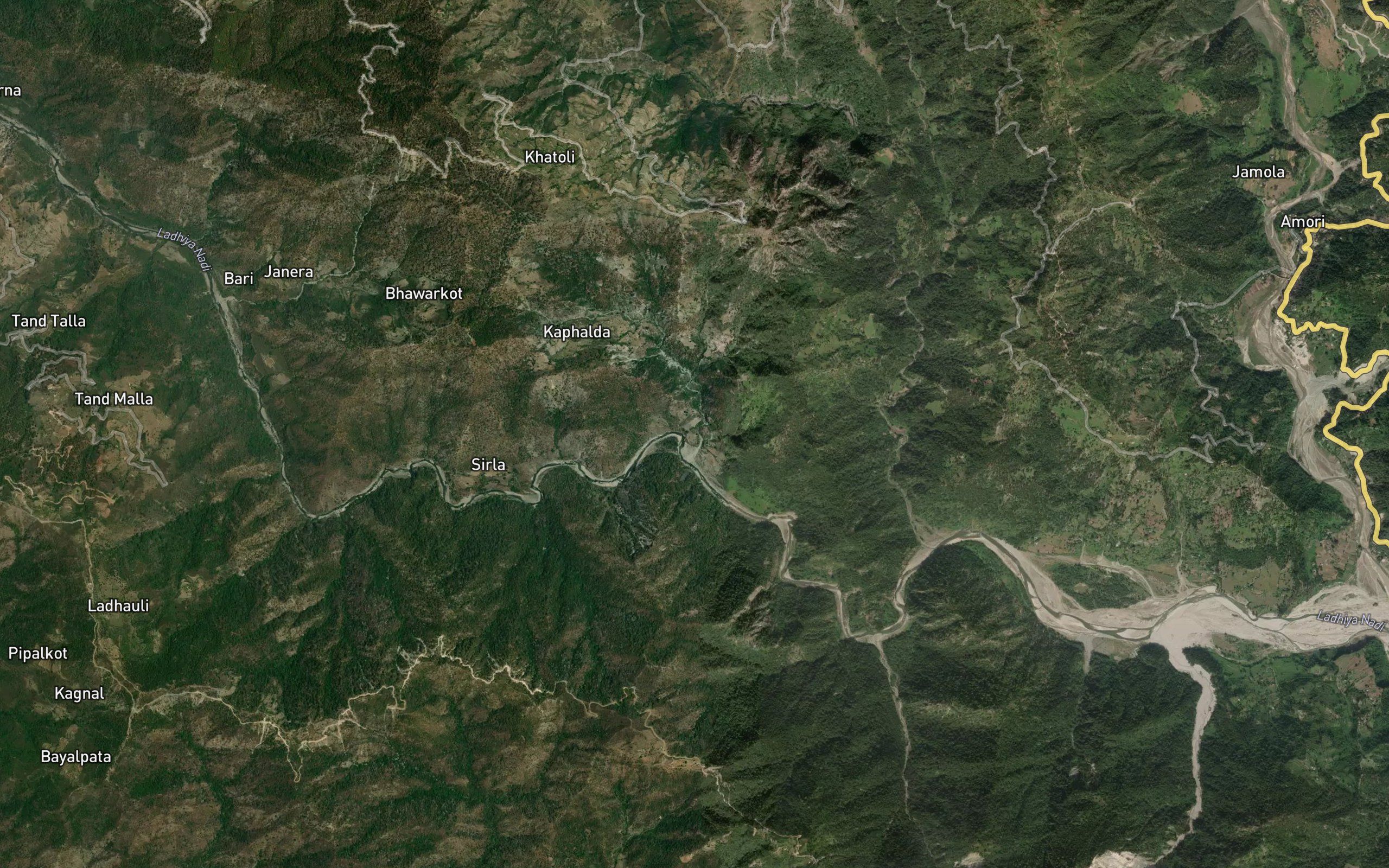 Ladhiya River