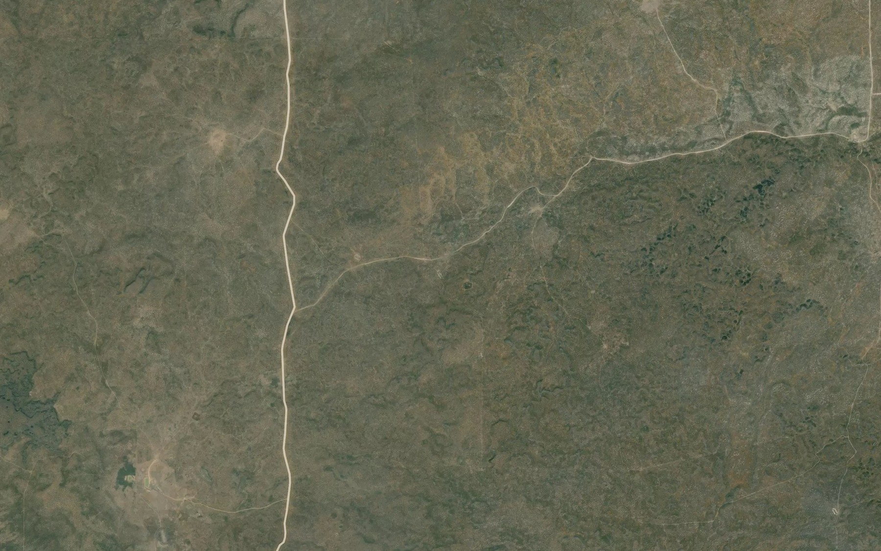 Satellite map of the Coyote Water Hole