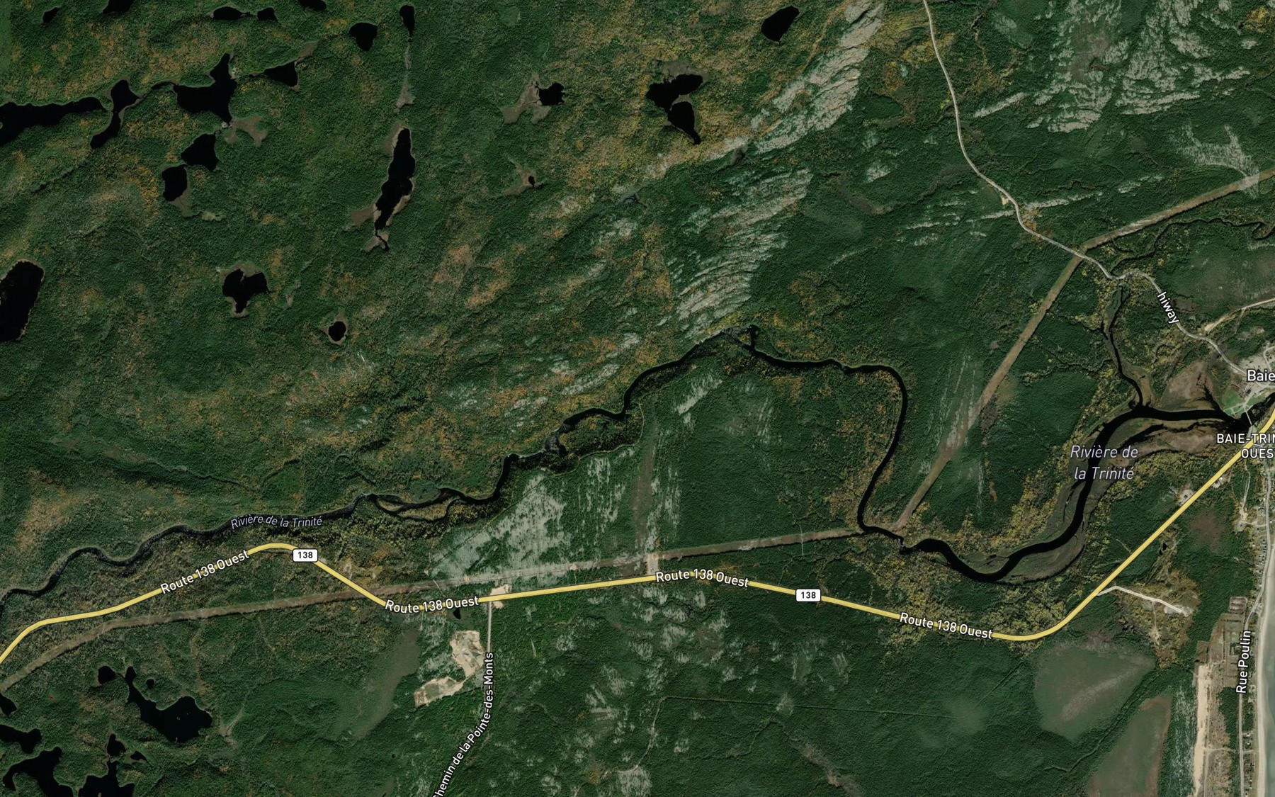 Satellite map of the Fosse du Bouleau