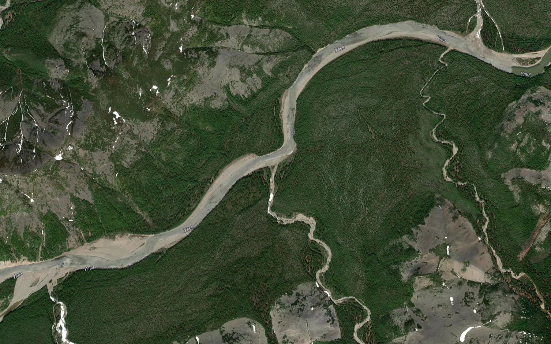 Satellite map of the Kuntakuan