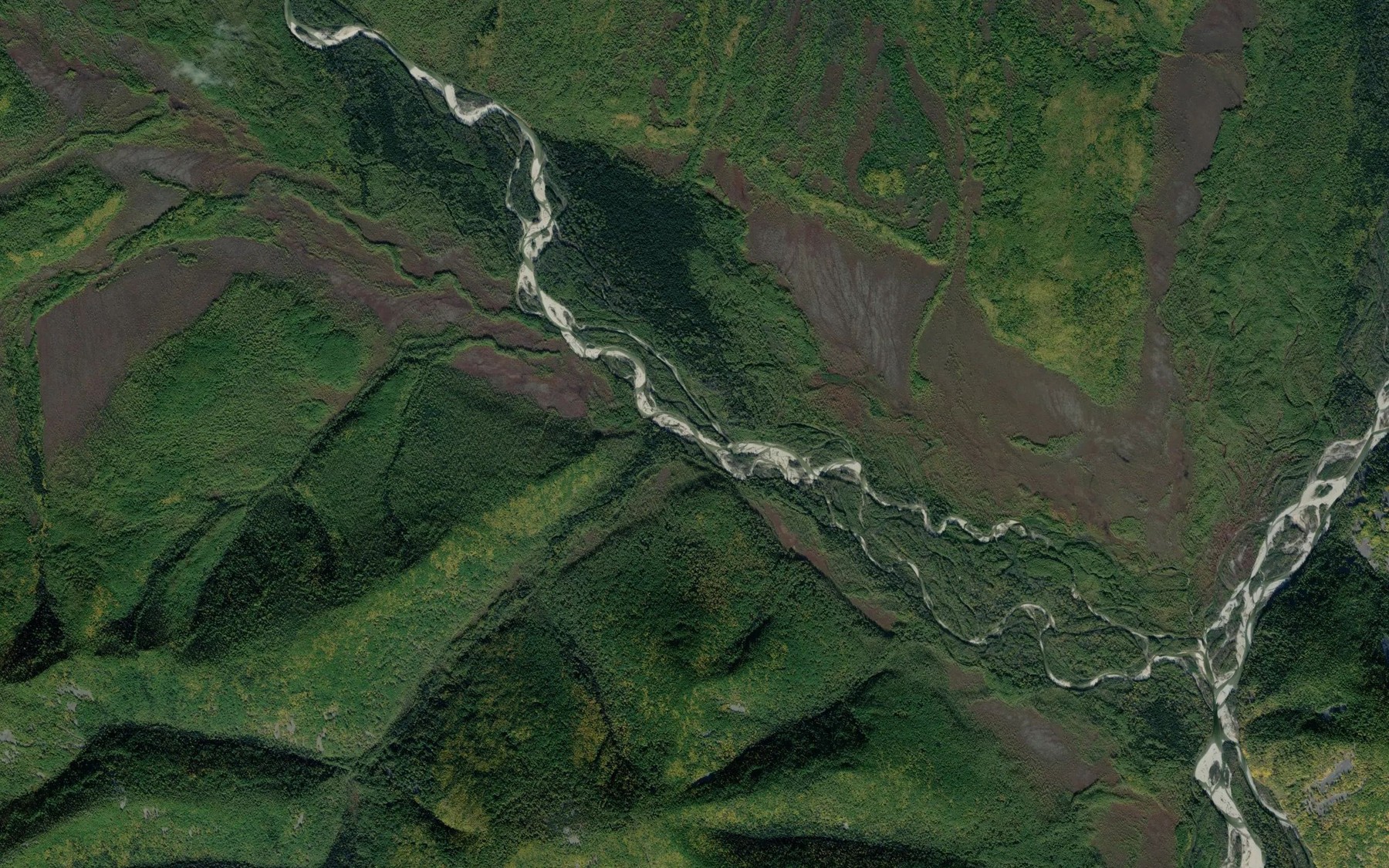 Satellite map of the Nyami