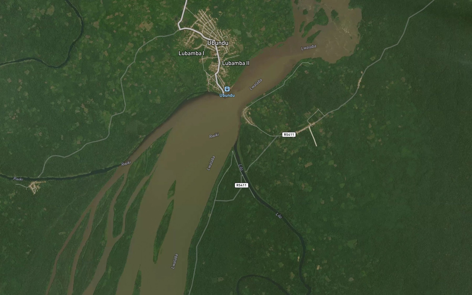 Satellite map of the Lilo