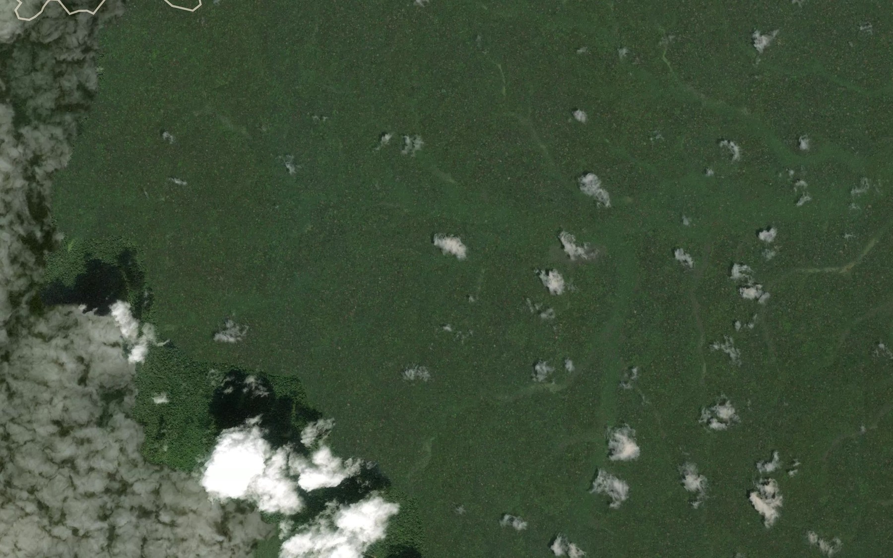 Satellite map of the Koumo