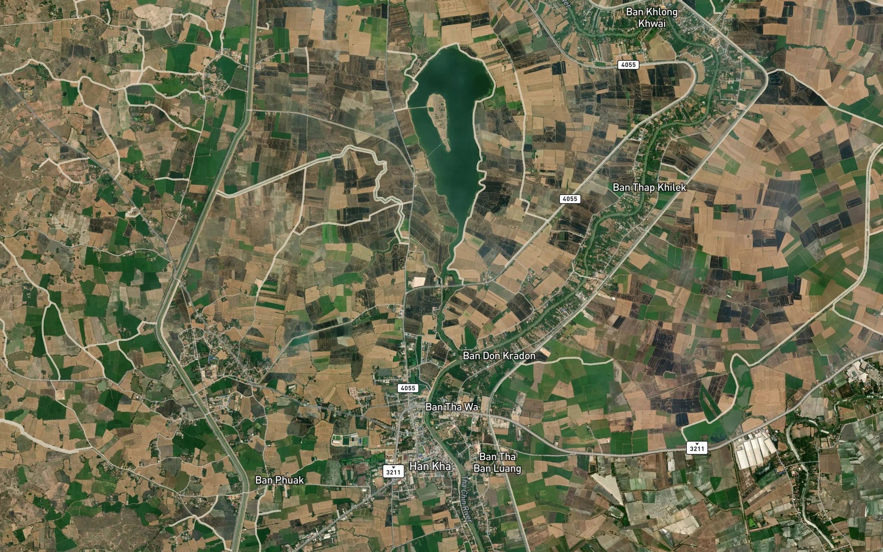 Satellite map of the Khlong Sopha