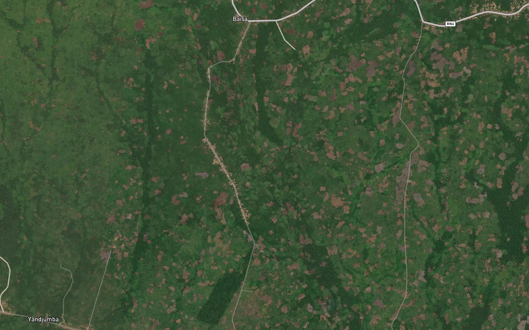 Satellite map of the Ndengedenge