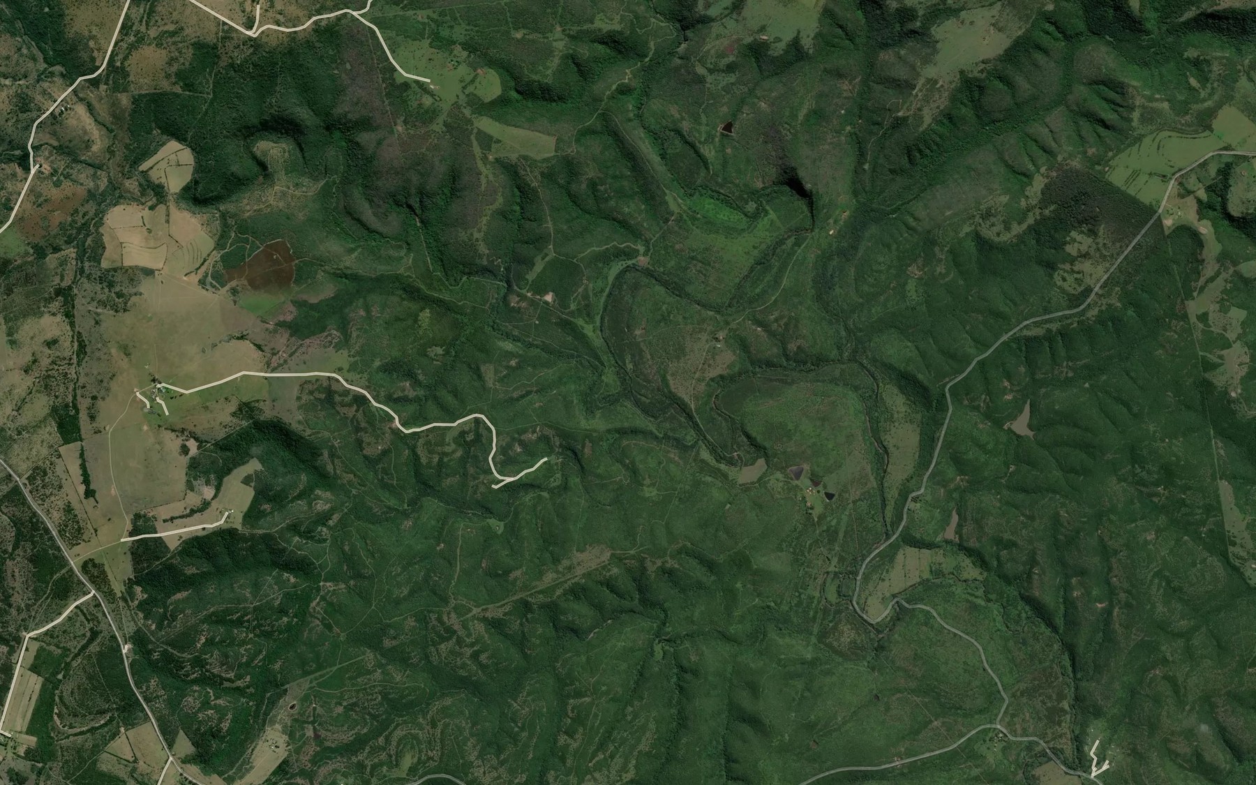 Satellite map of the Ngxotwana